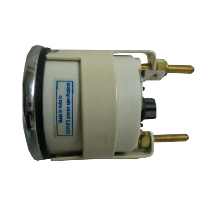 2588612C91 Genuine InternationalGauge Clock Analog Chrome Beze