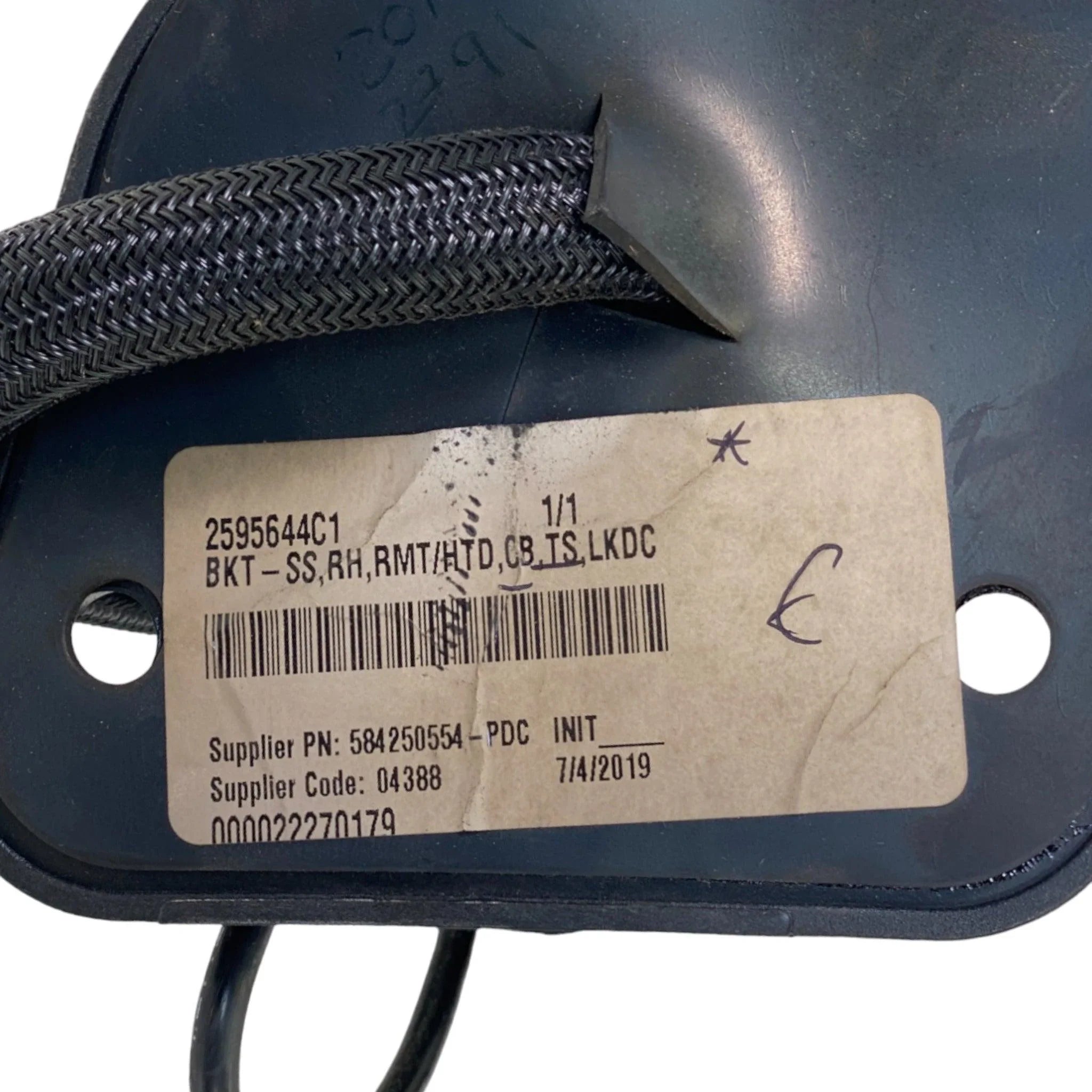2595644C1 Genuine International Right Chrome Mirror Bracket