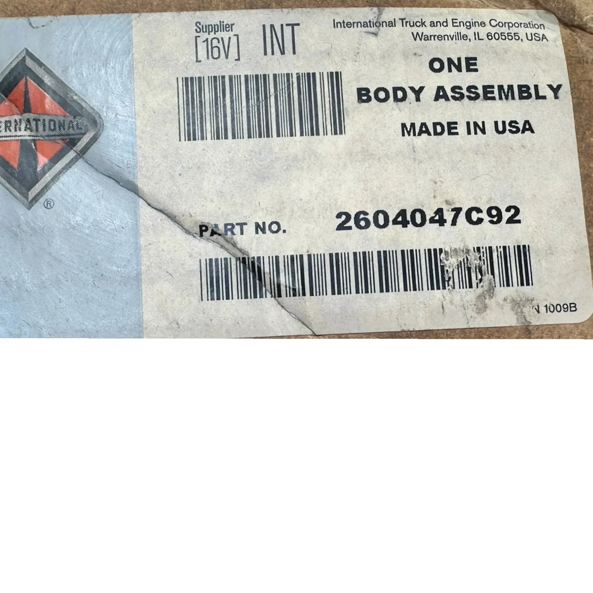 2604047C91 Genuine International Aftertreatment Device Outlet