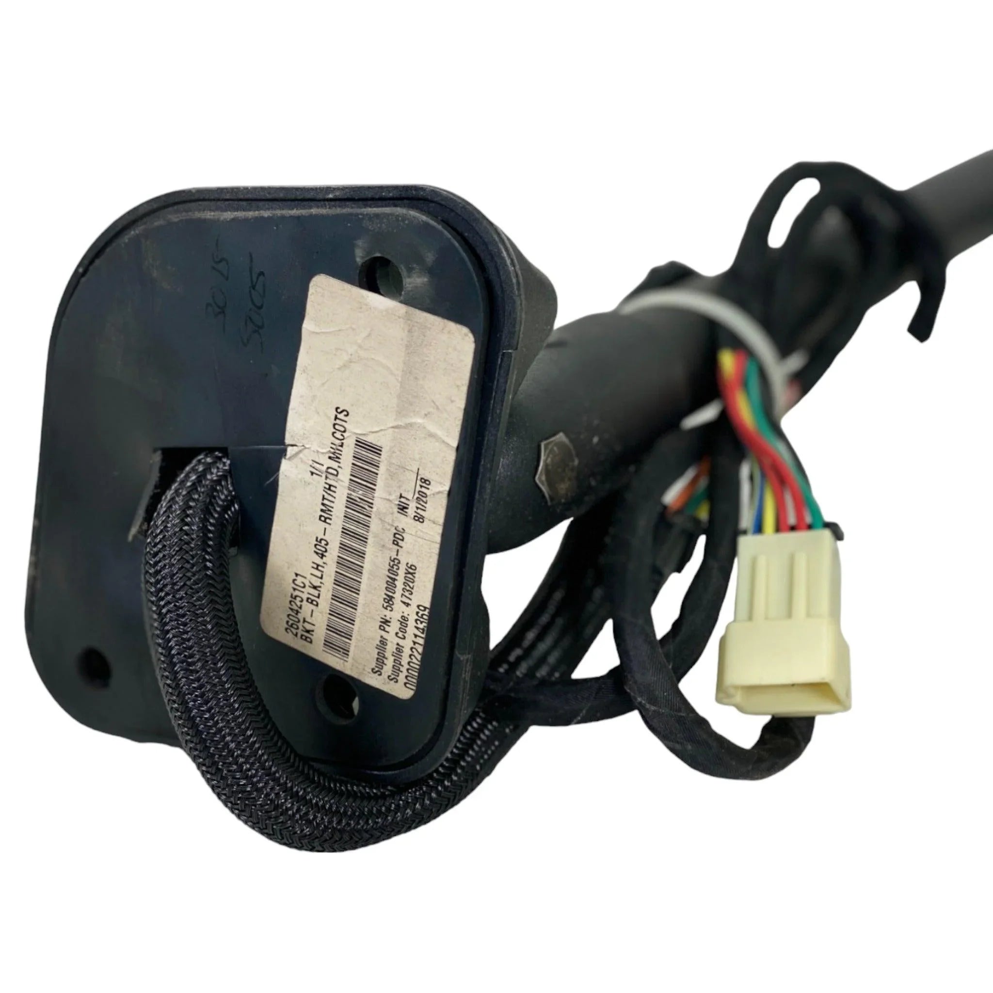 2604251C1 Genuine International Left Side Mirror Bracket Black