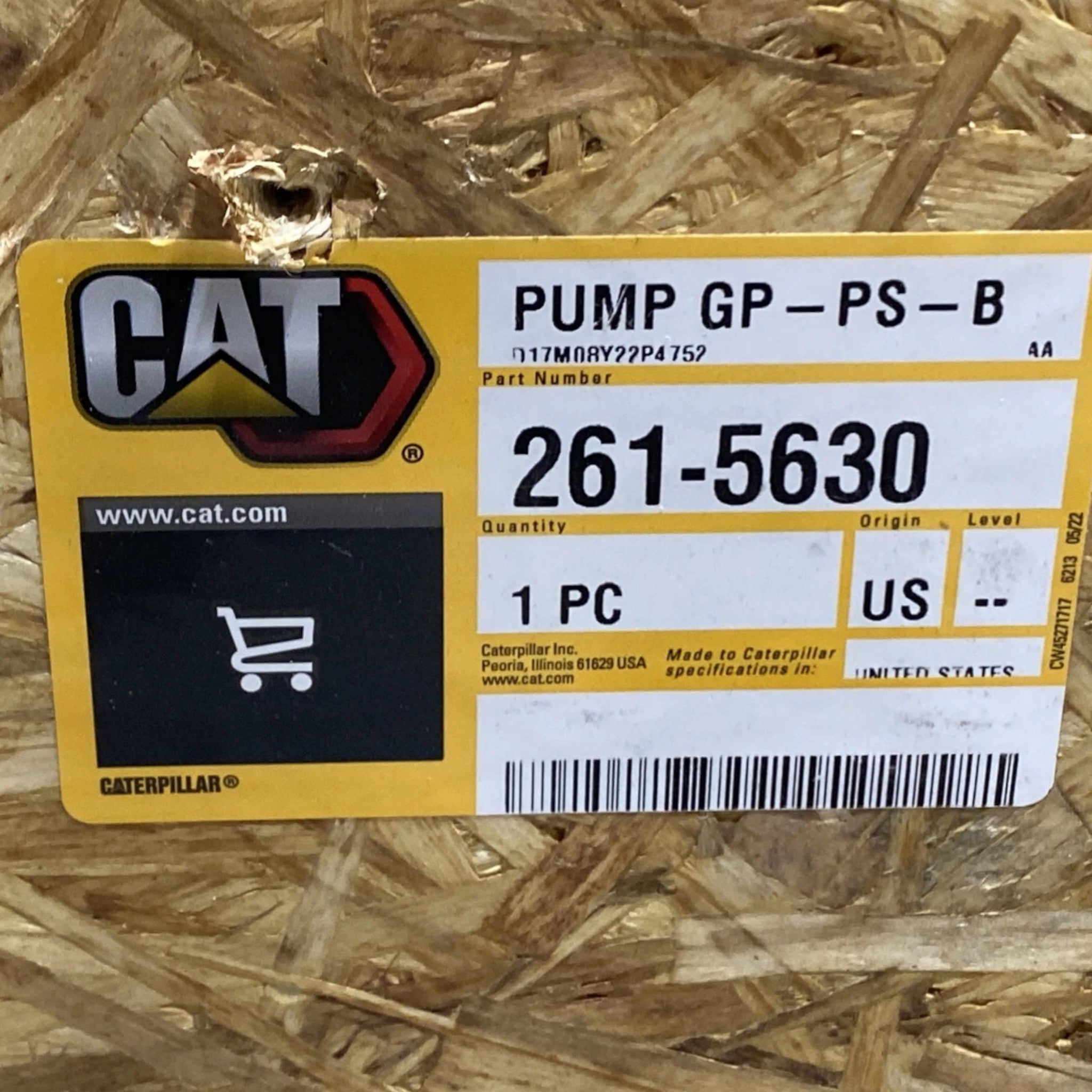 20R3304 Genuine CAT Hydraulic Piston Pump