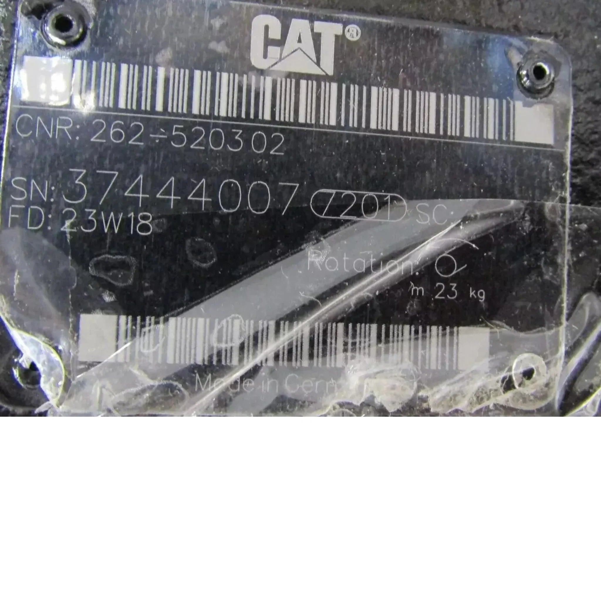 262-5203 Genuine Caterpillar Hydraulic Pump