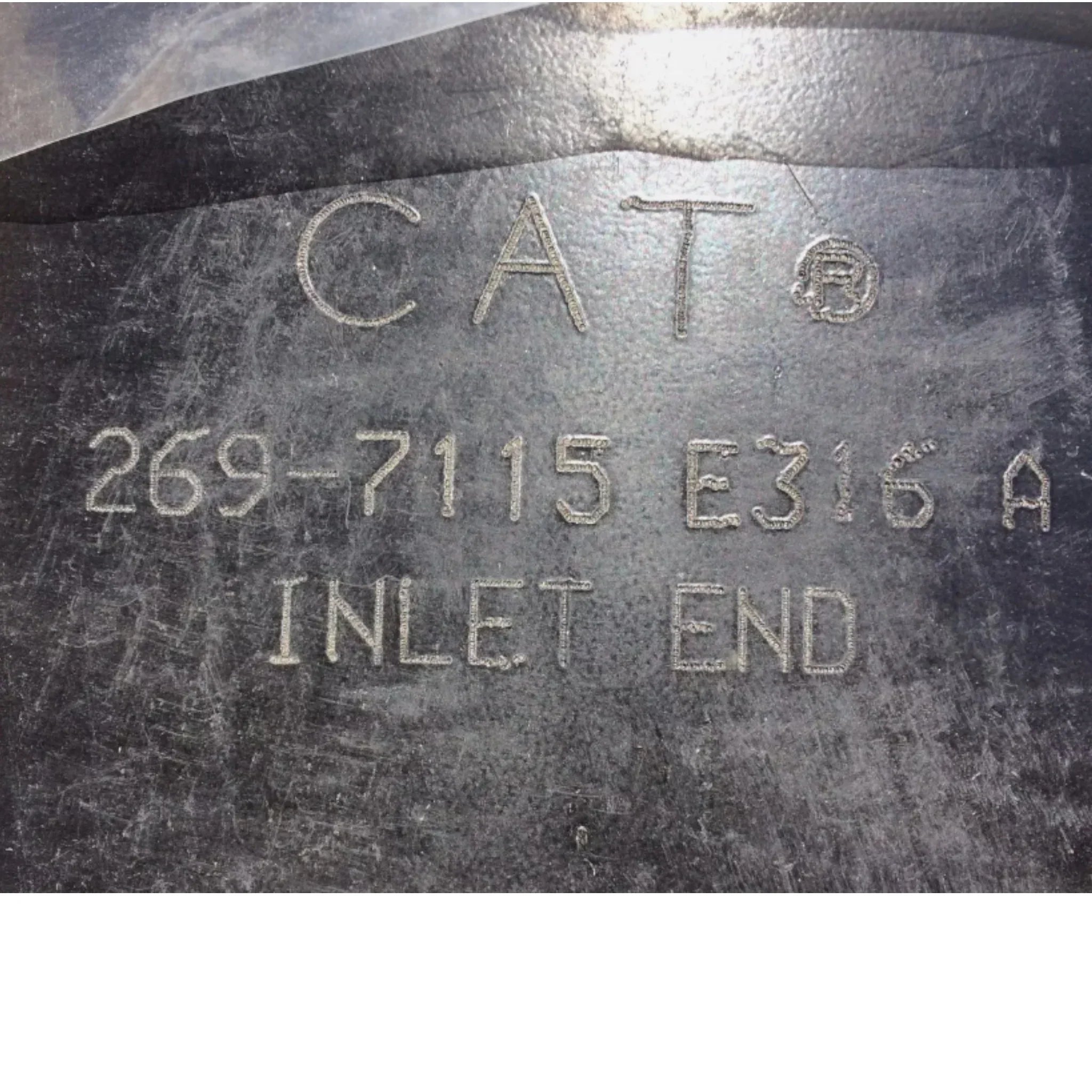 2697115 CAT Right Hand Side Exhaust Muffler