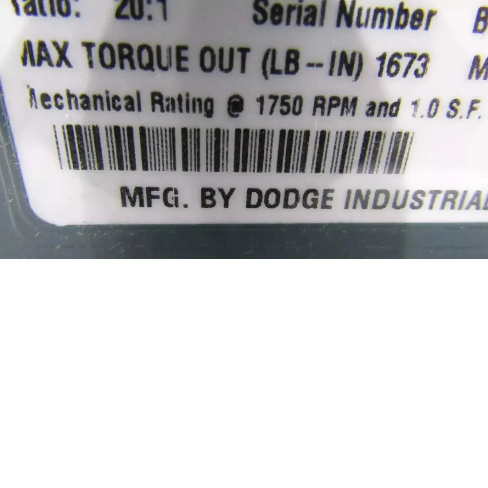 26Q20LR14 Genuine Dodge Tigear-2 Reducer
