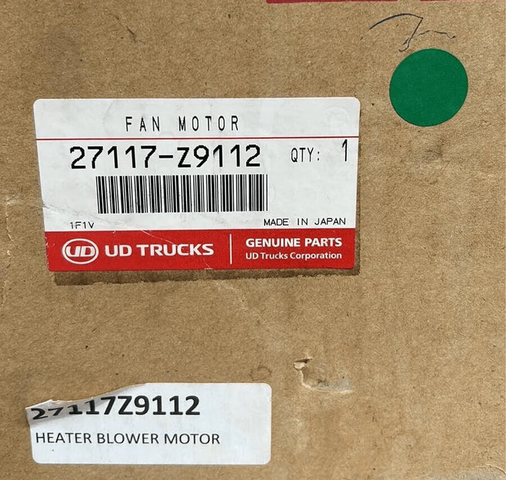 27117-Z9112 Genuine Ud Trucks Heater Blower Motor