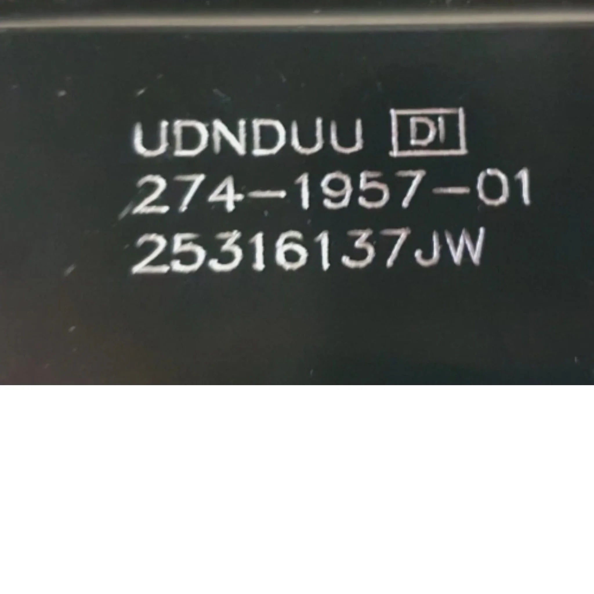 274-1957 CAT Control Group-Electronic
