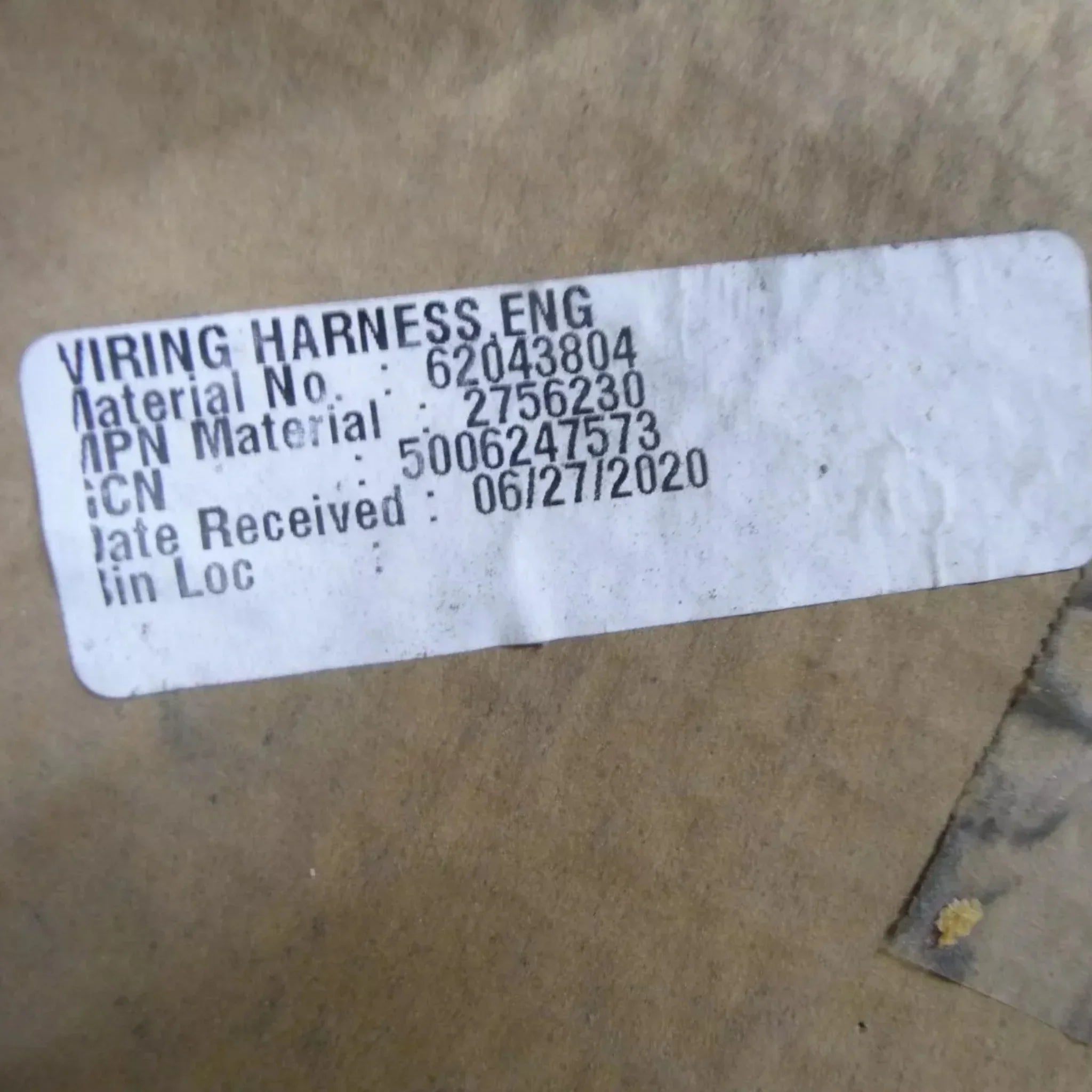 275-6230 CAT Engine Wiring Harness