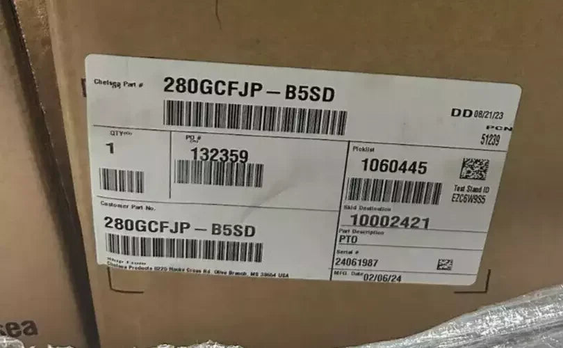 280GCFJP-B5SD Genuine Chelsea PTO Power Take Off