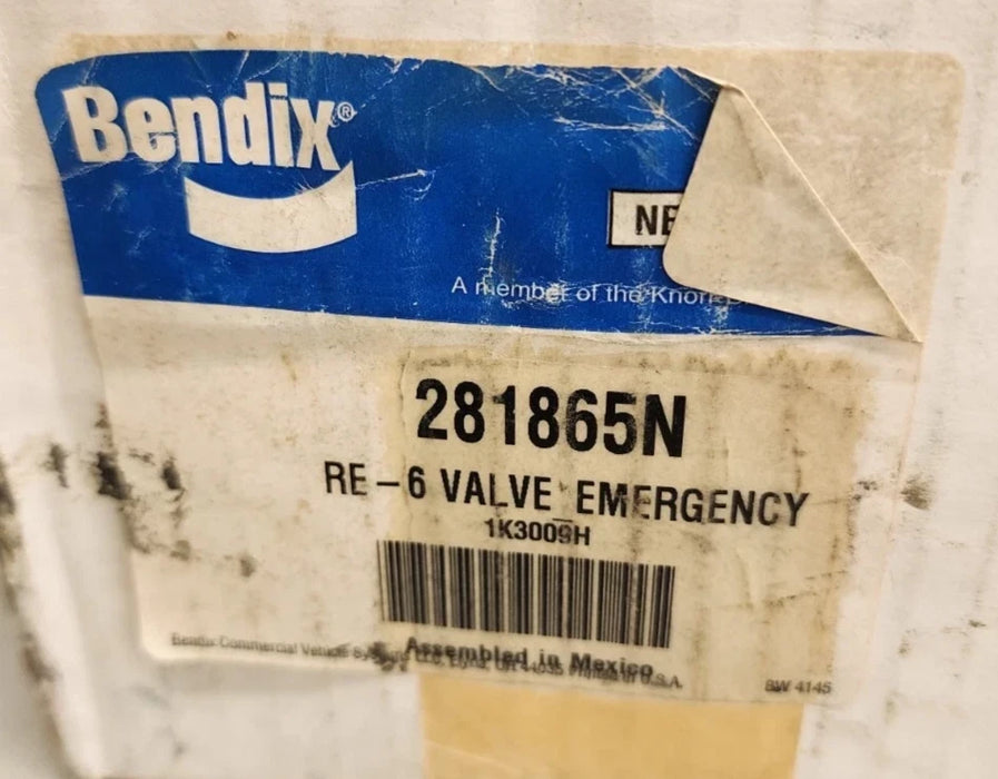 AR281865 Genuine Bendix Air Brake Emergency Relay Valve — ADVANCED ...
