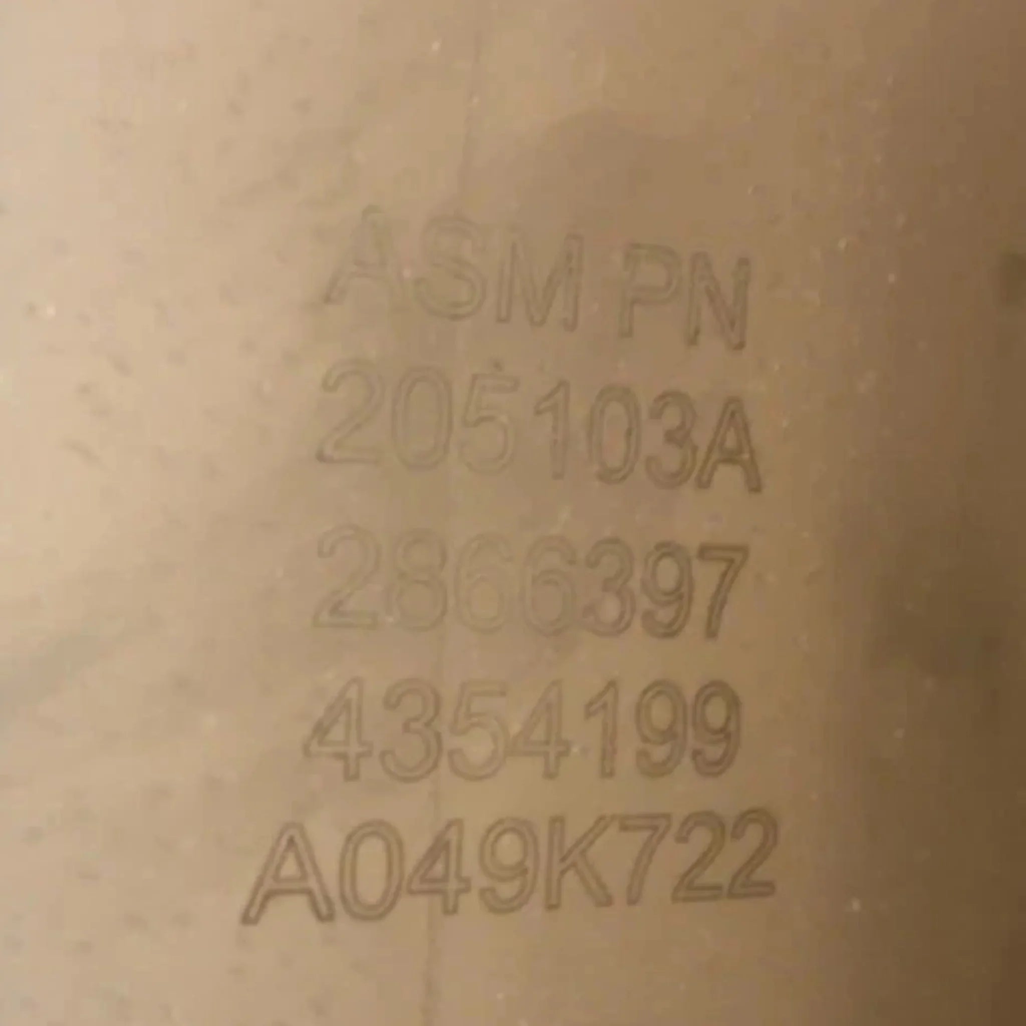 2866397 Genuine Cummins Aftertreatment Device