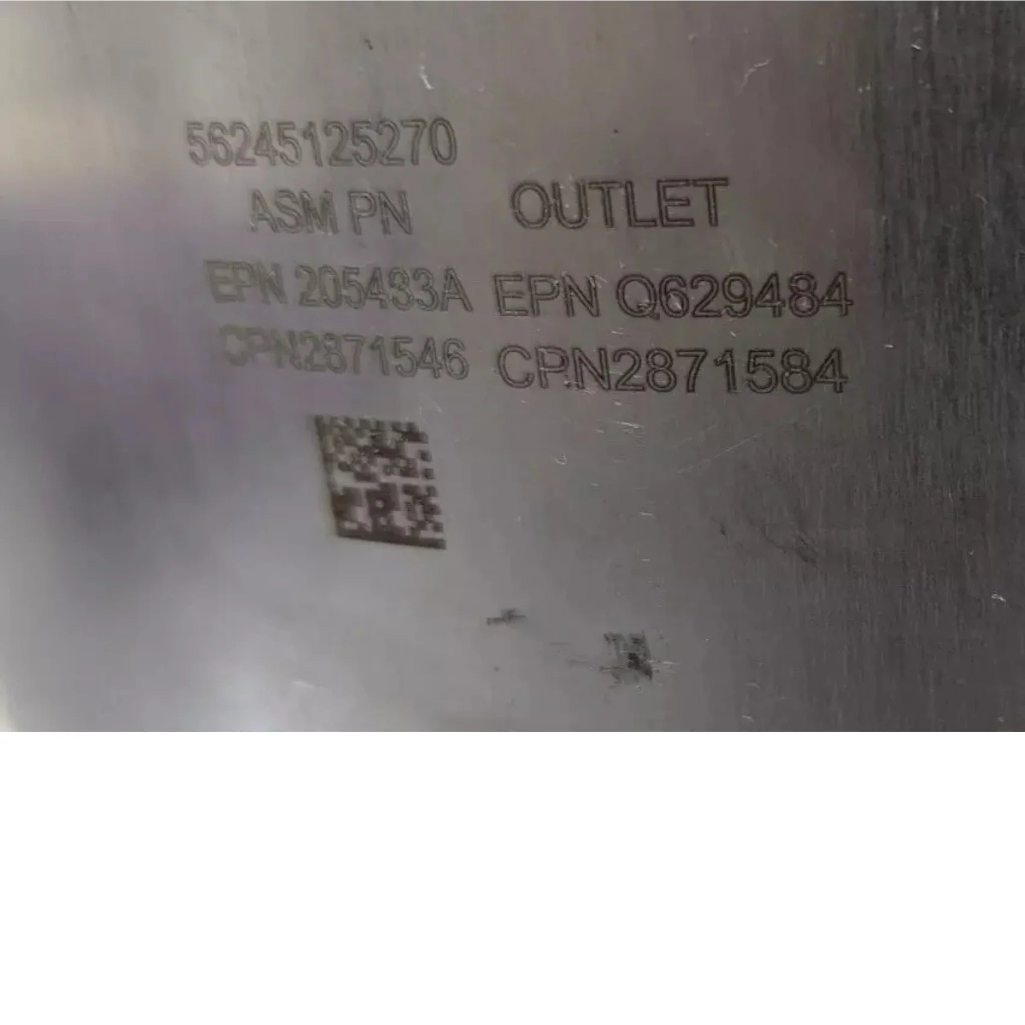 2871546 Cummins Aftertreatment Outlet Module