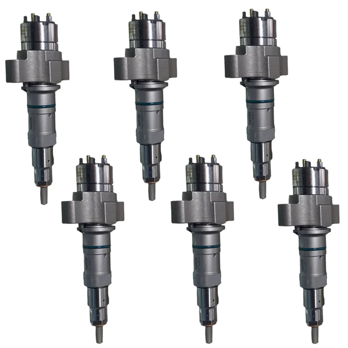 2872068 Oem Cummins Fuel Injectors Set Of Six 6 For Cummins Isc 8.3L Isl 8.9L