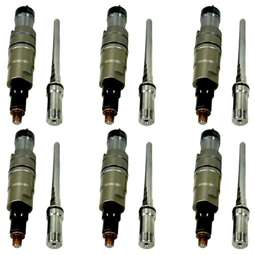 2872405 Oem Cummins Fuel Injectors Set Of Six 6 For Xpi Fuel Systems On Epa10 Automotive 15L Isx/Qsx - ADVANCED TRUCK PARTS