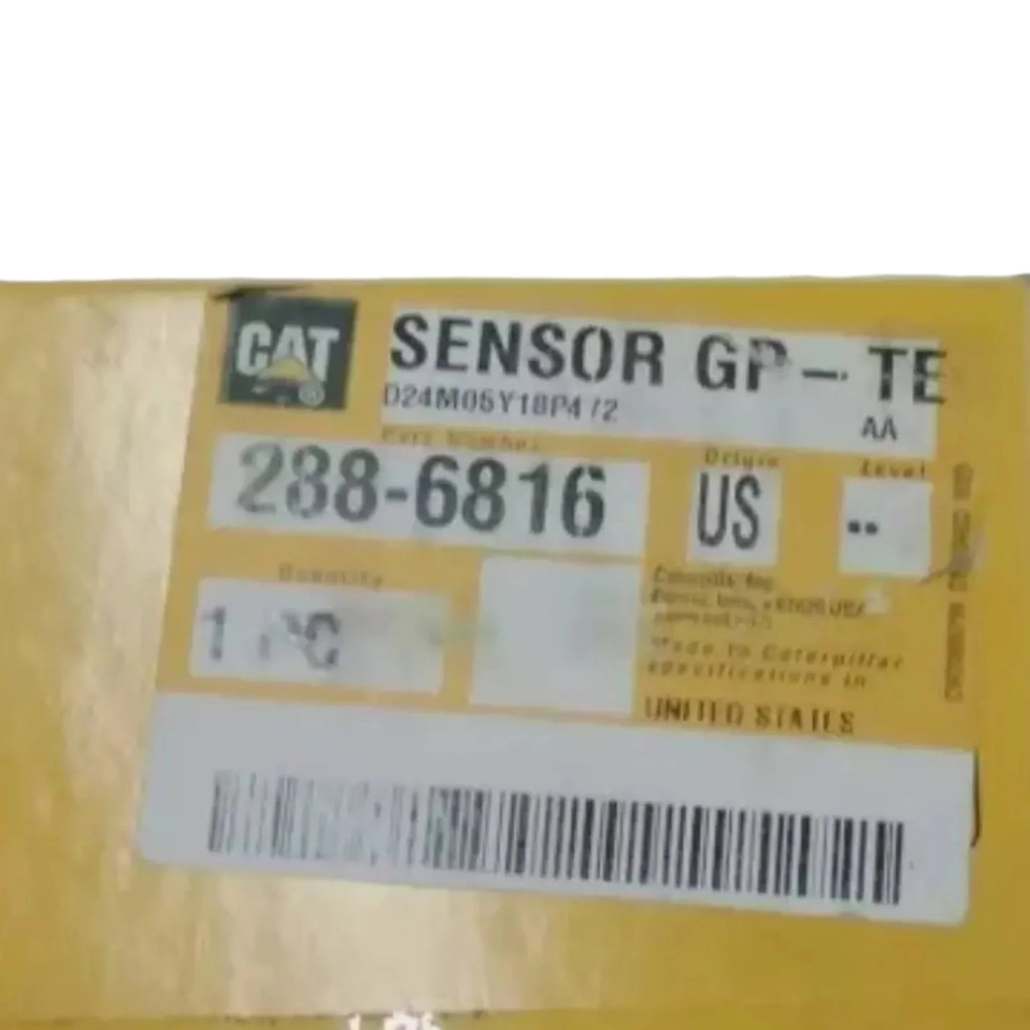 2886816 Genuine Caterpillar Temperature Sensor