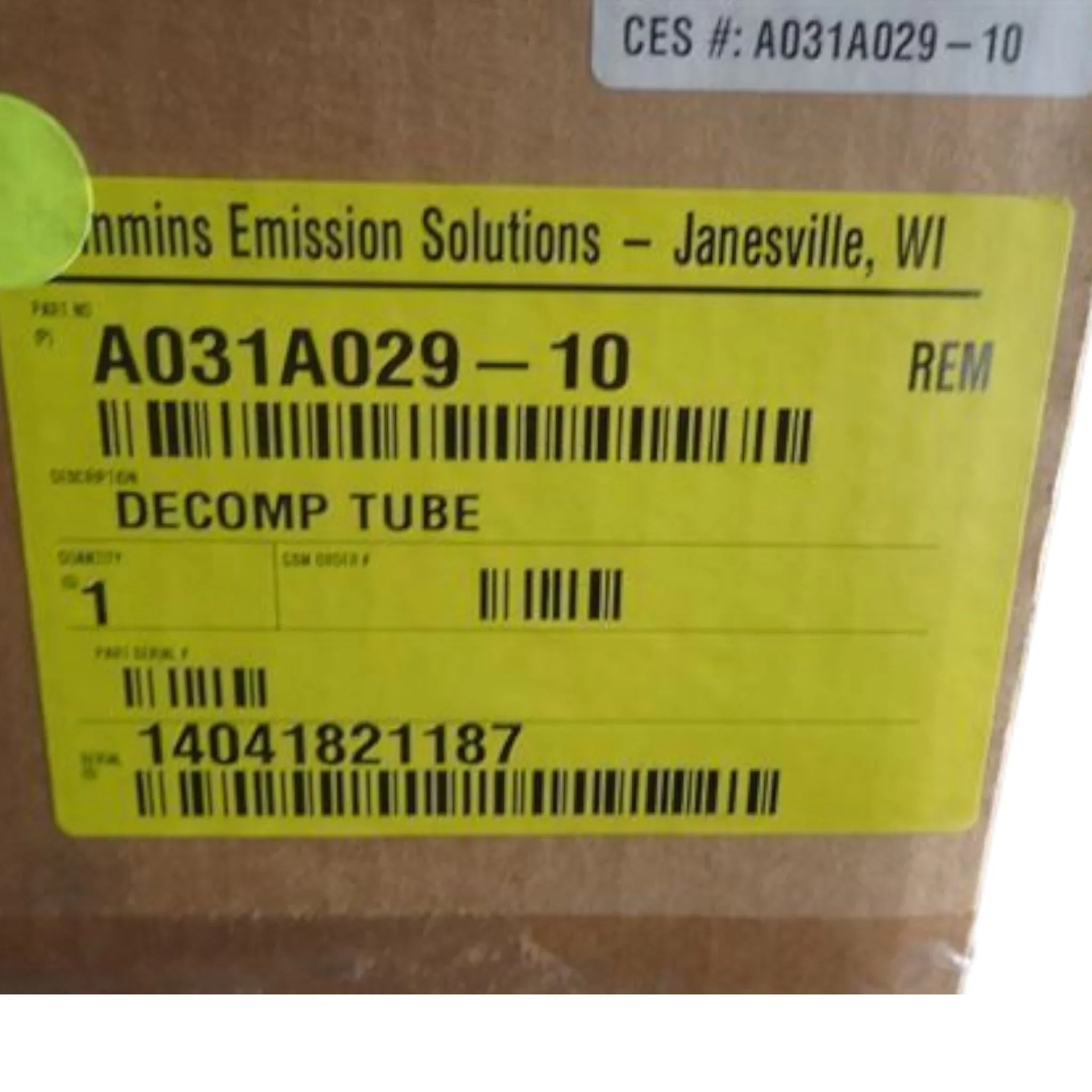 2880295 Genuine Cummins Decomposition Reactor