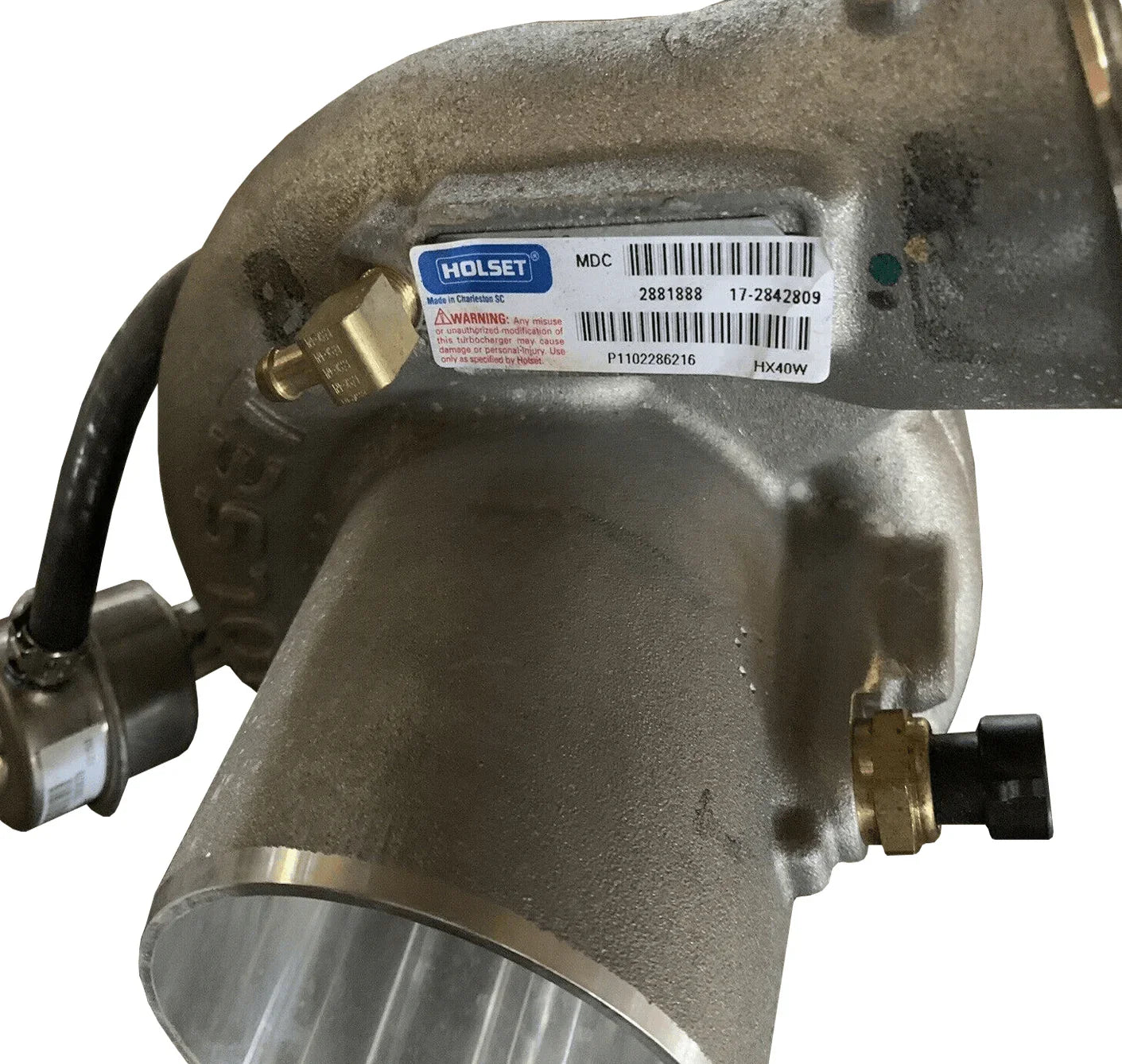 kuryume 2881888 Genuine Cummins Turbocharger HX40W – ADVANCED TRUCK PARTS