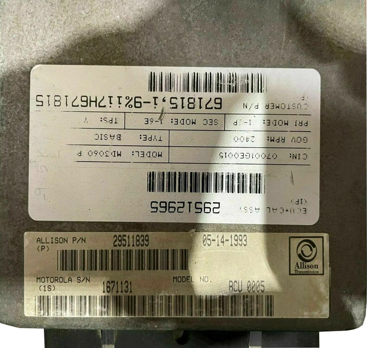 29511839 Genuine Allison Transmission Ecu Max — ADVANCED TRUCK PARTS