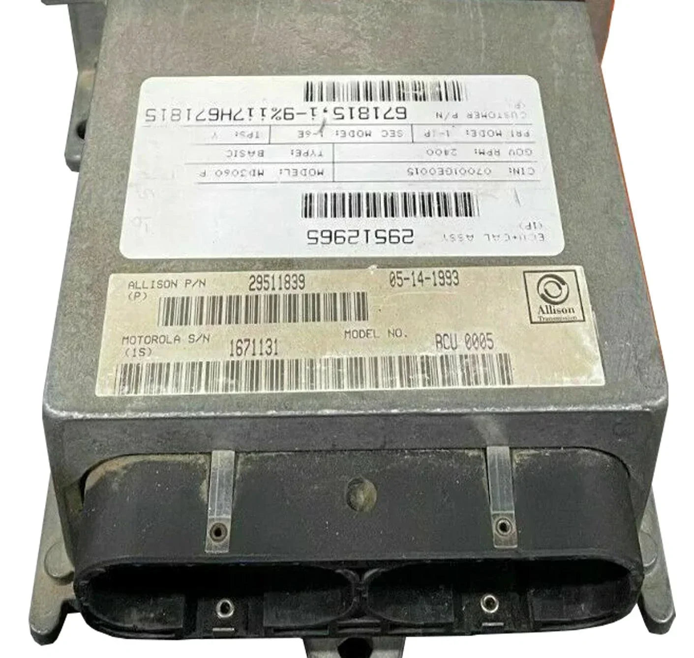 29511839 Genuine Allison Transmission Ecu Max