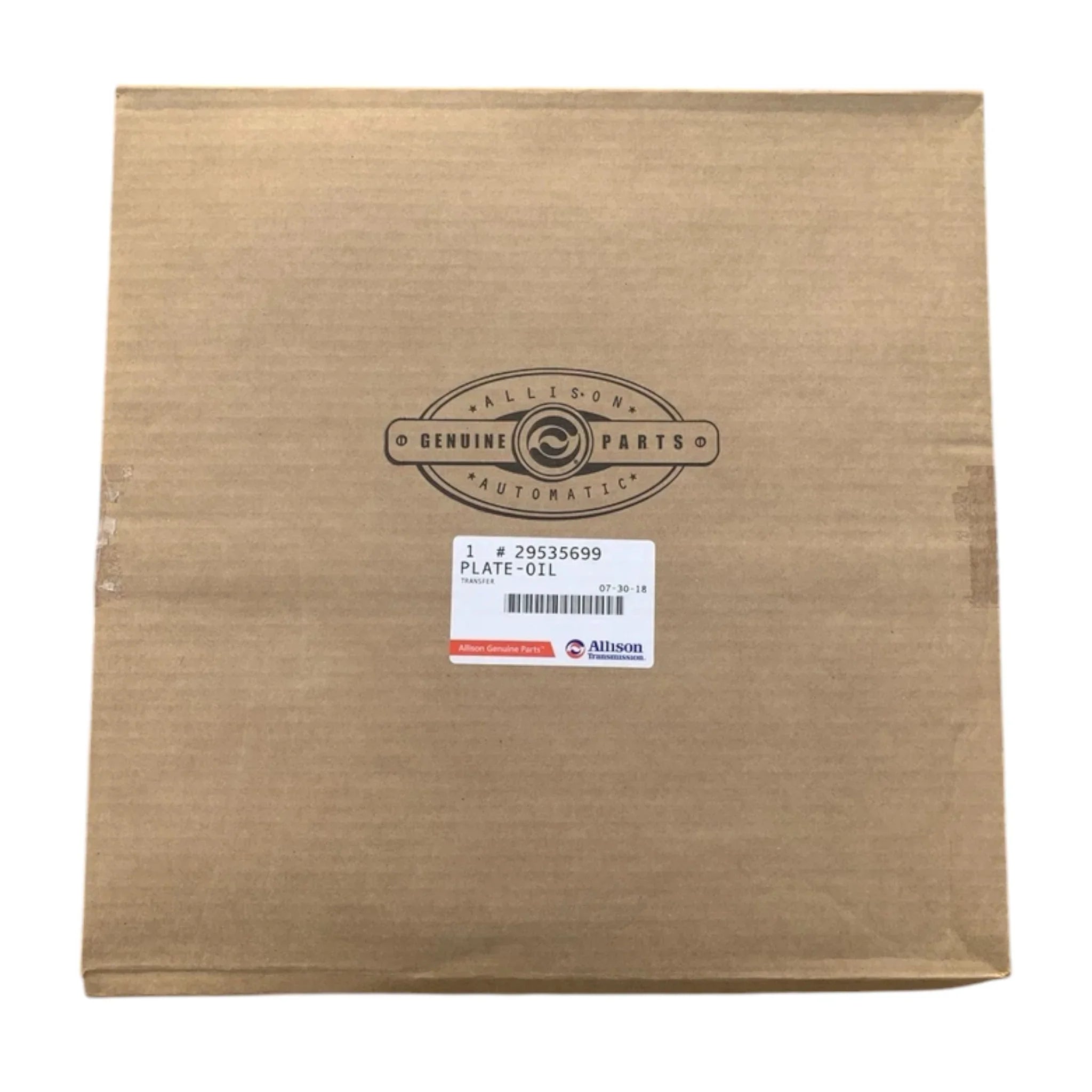 29535699 Allison Transmission Oil Plate