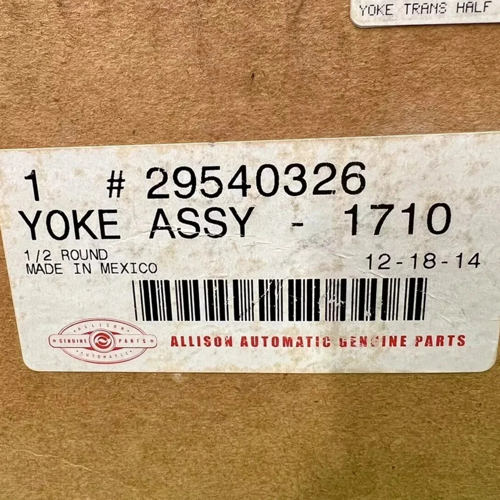 29540326 Genuine Allison Transmission Output Yoke