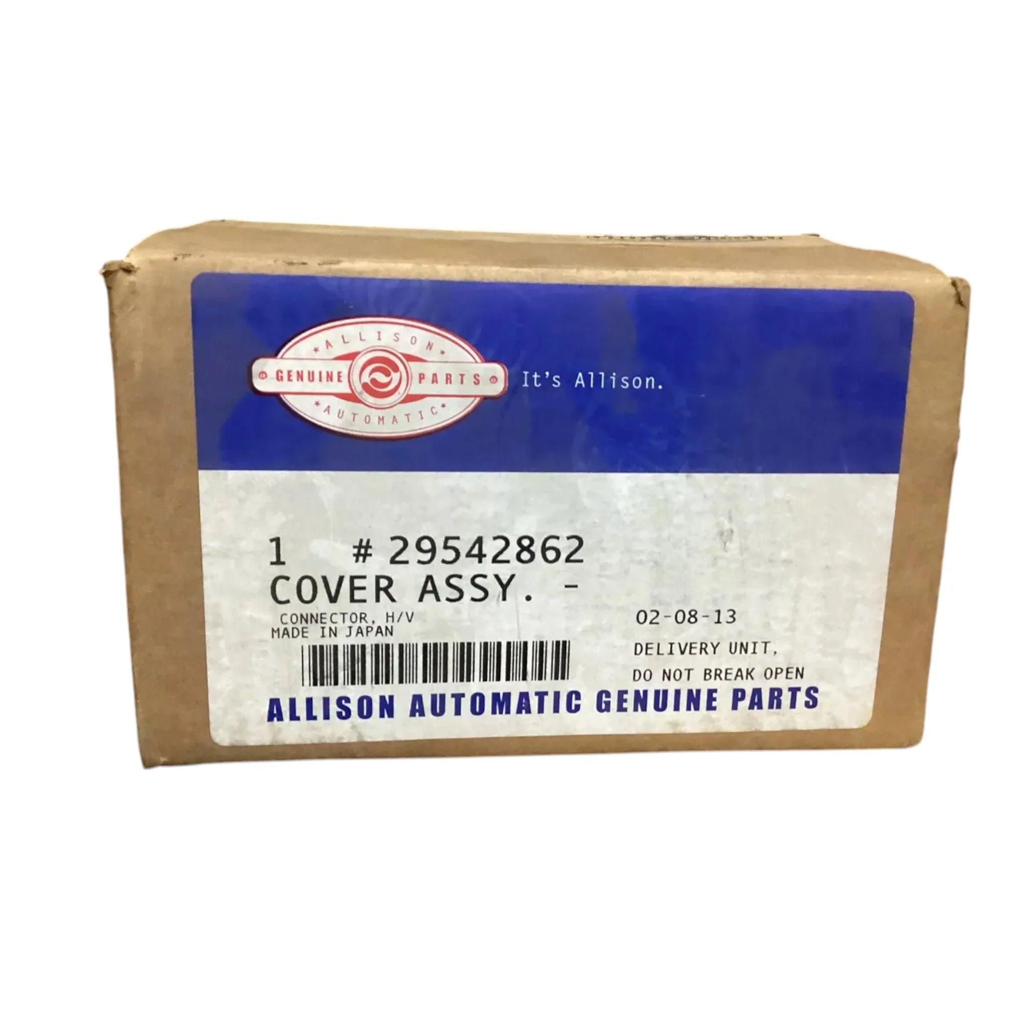 29542862 Genuine Allison Cover Assembly