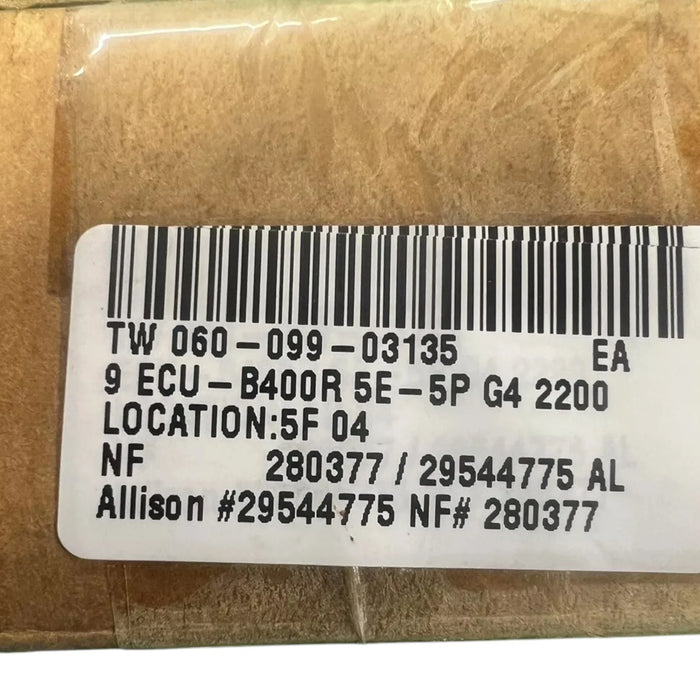 29544775 Genuine Allison TCM Transmission Control Module 12/24V