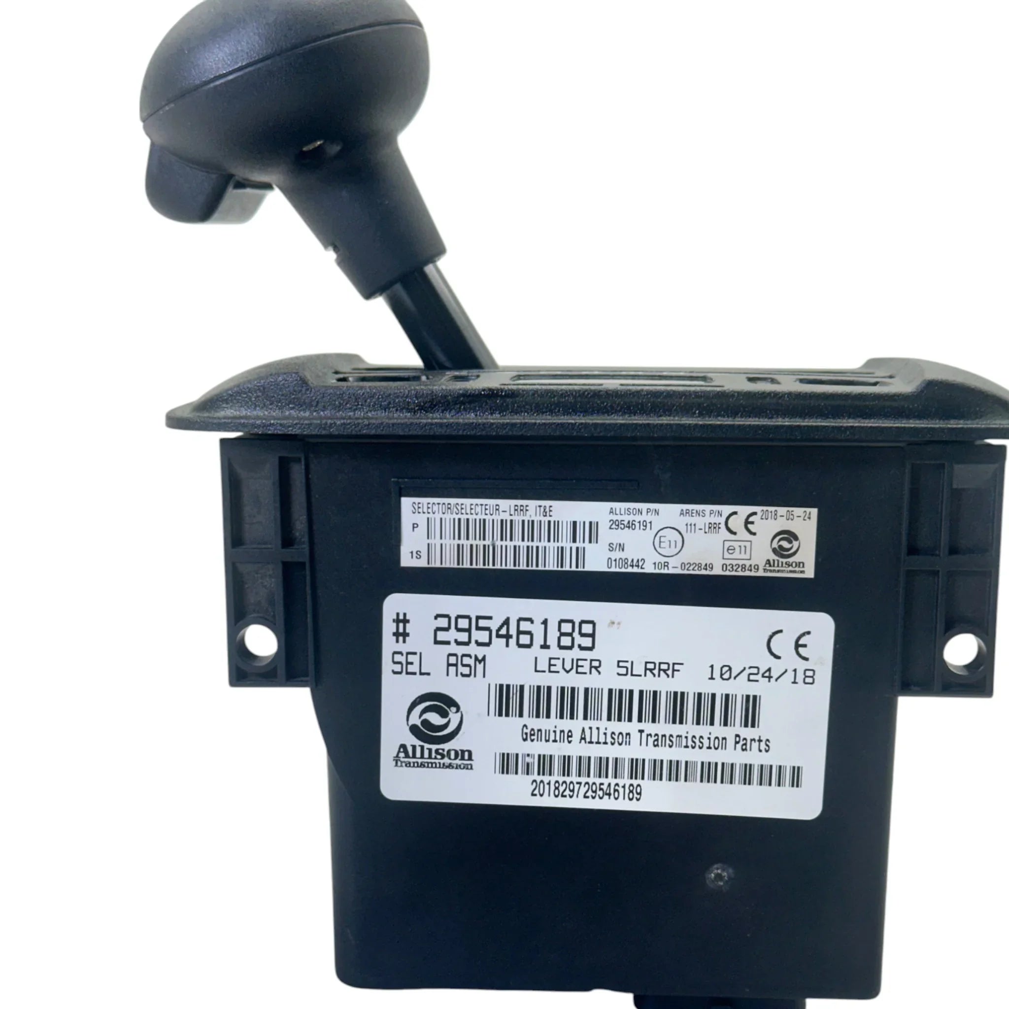29546189 Genuine Allison Transmission Lever Selector Assembly