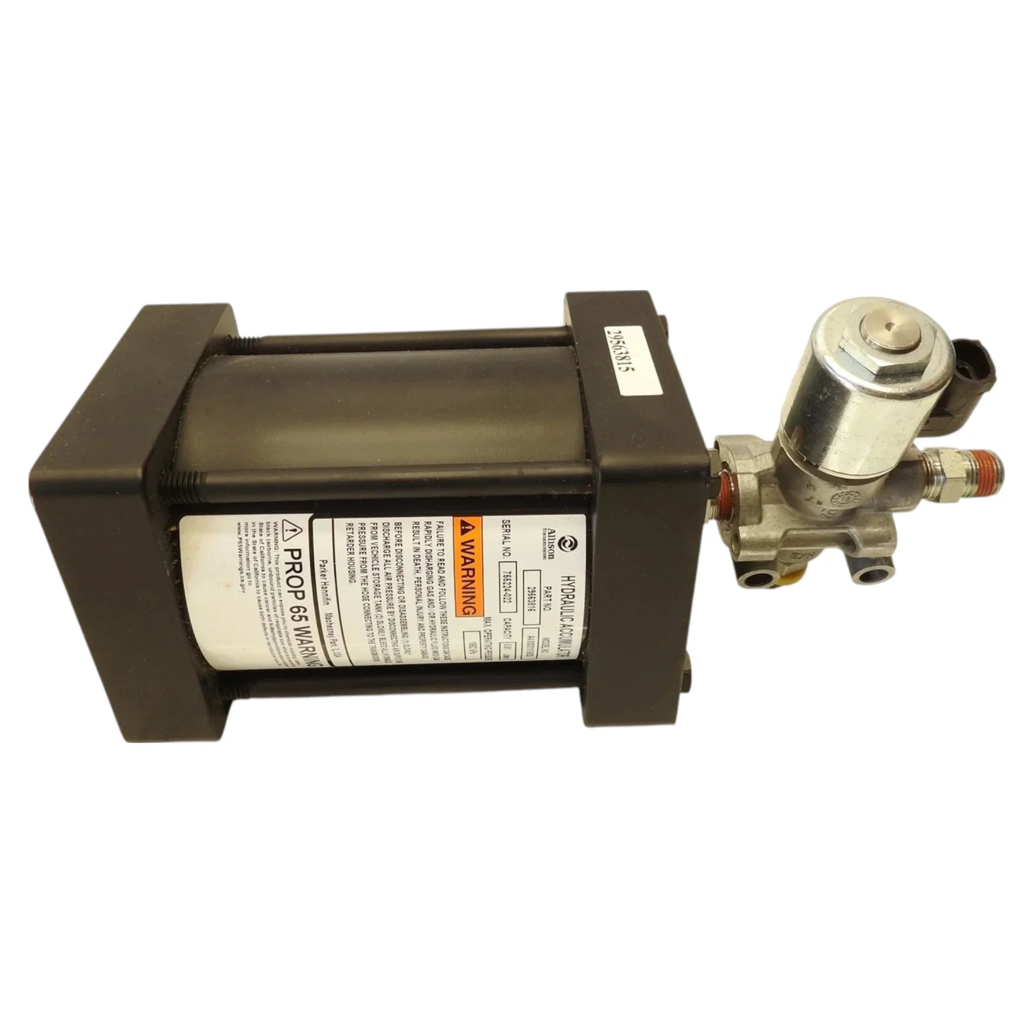 29563815 Genuine Allison Hydraulic Accumulator