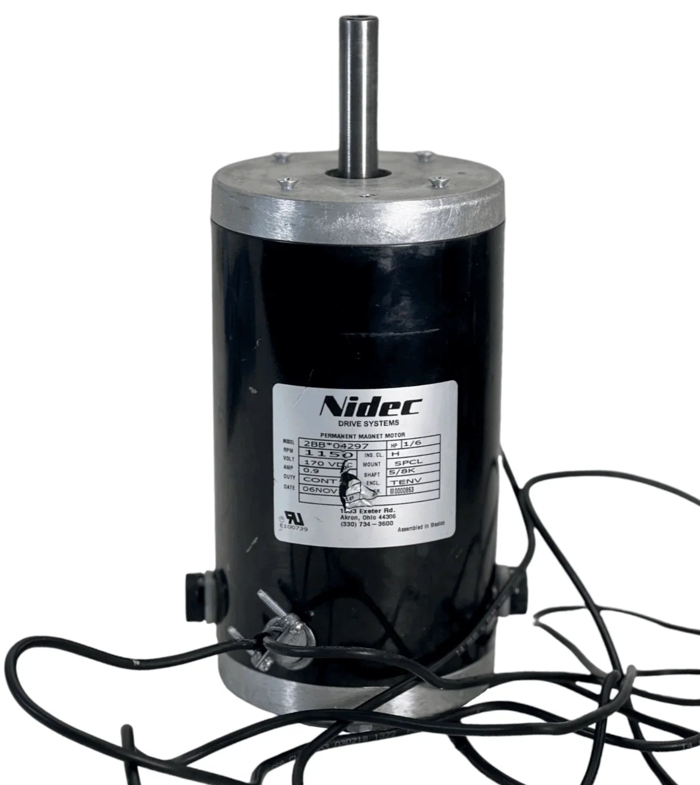 2BB04297 Genuine Nidec Permanent Magnet Motor