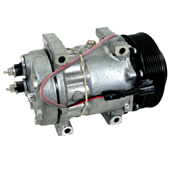 300-4328 Genuine Sanden AC Compressor 12V for Kenworth Peterbilt - ADVANCED TRUCK PARTS