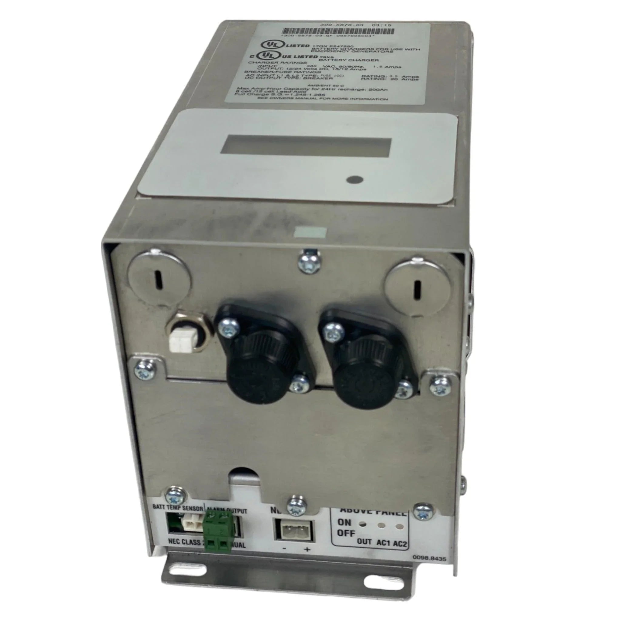 300-5878-03 Genuine Cummins Battery Charger Control