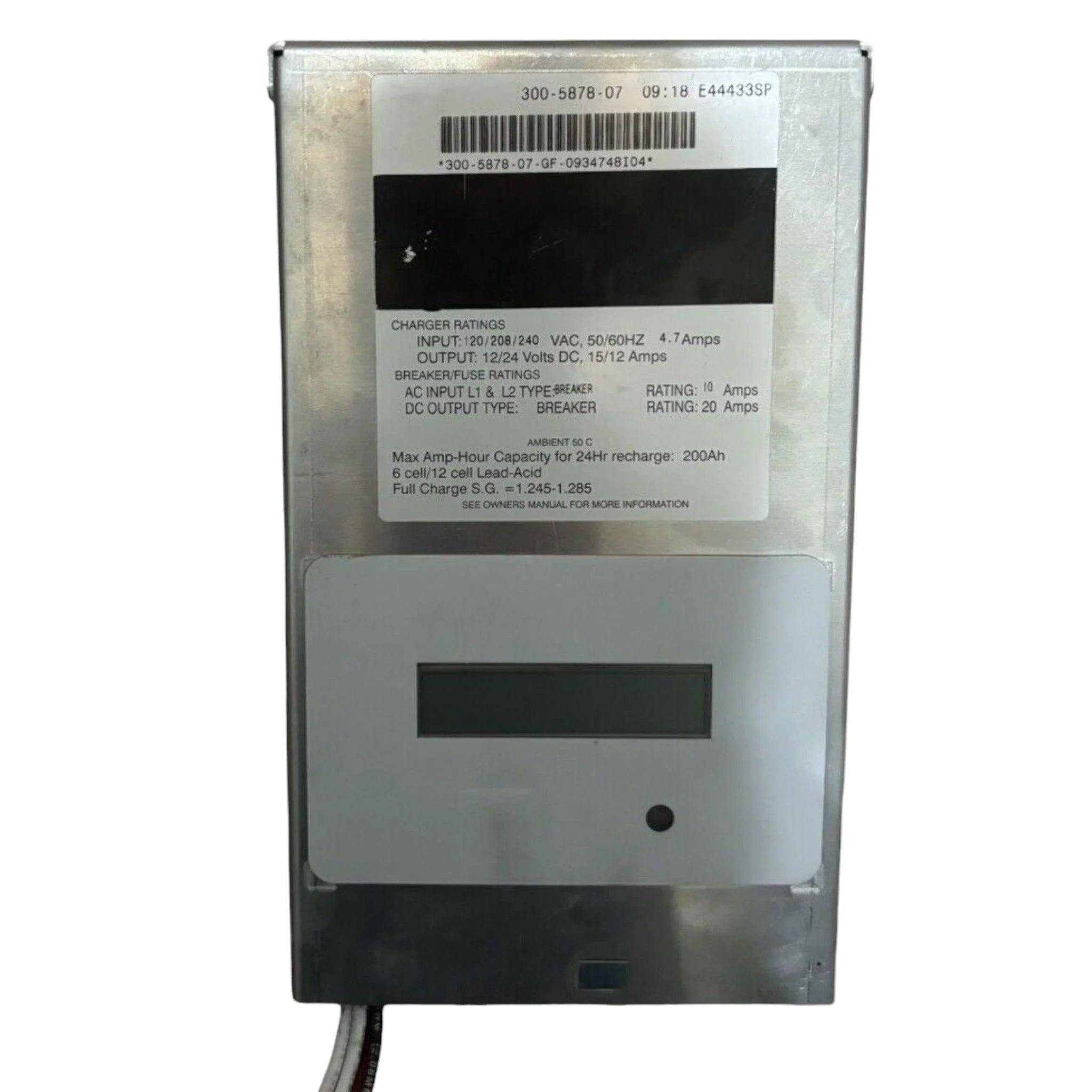 300-5878-07 Genuine Cummins Battery Charger Control