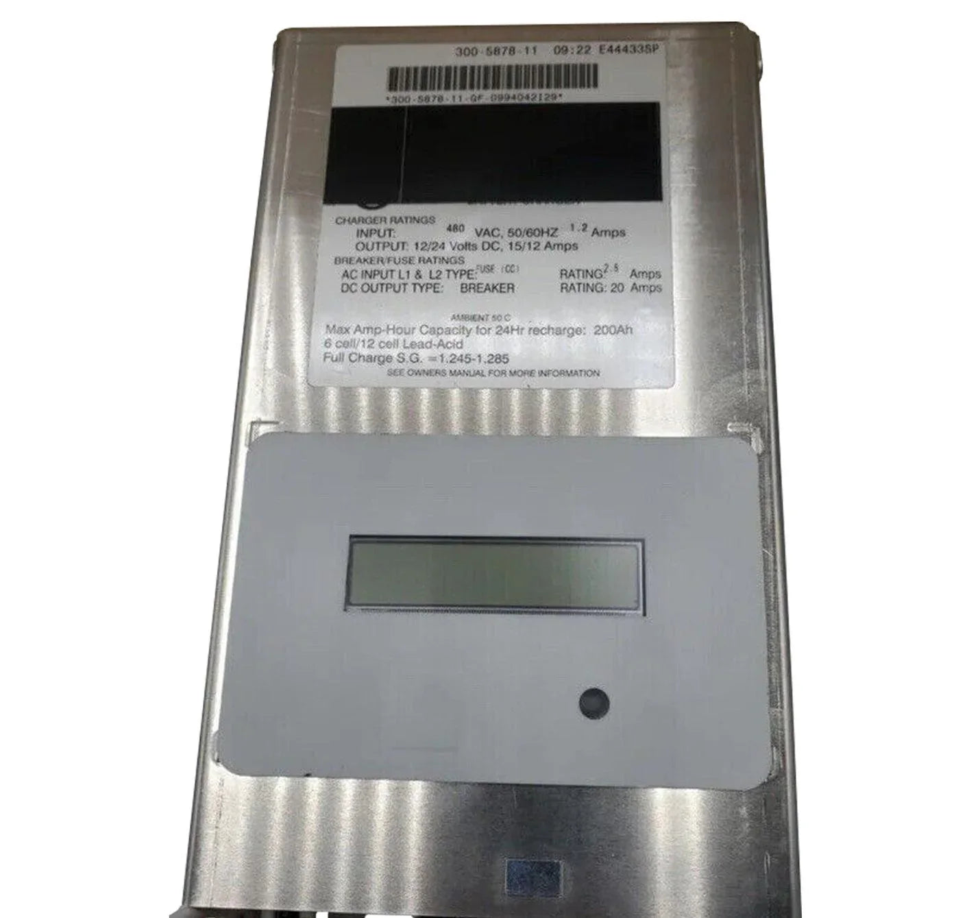 300-5878-17 Genuine Cummins Battery Charger 15 AMP