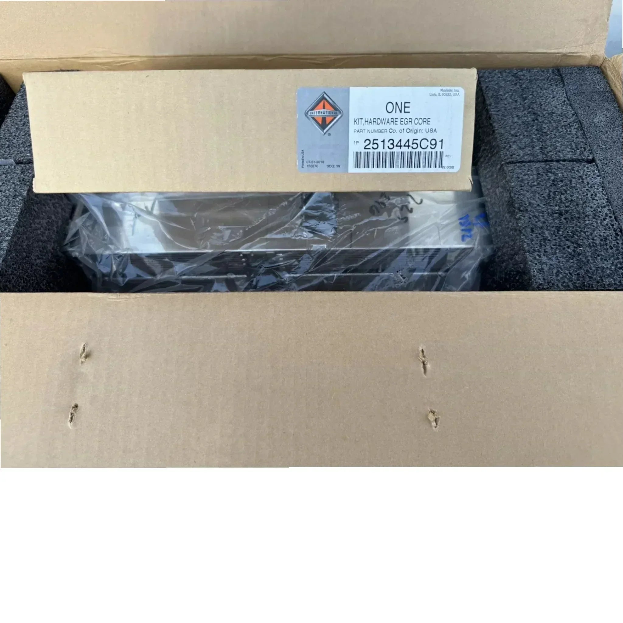 3005870C3 Genuine International EGR Exhaust Gas Recirculation Cooler