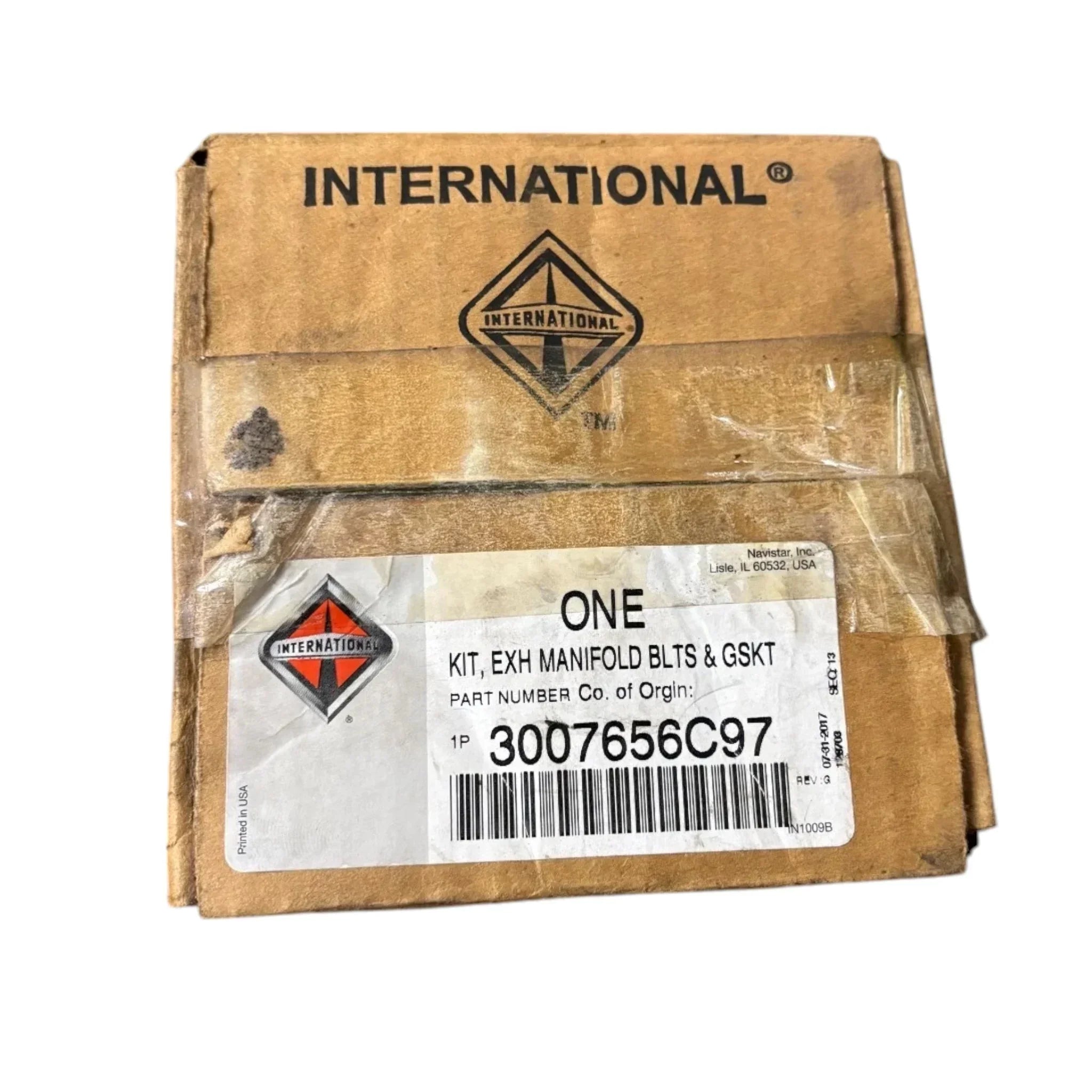 3007656C96 Genuine International Exhaust Manifold Bolts & Gasket Kit