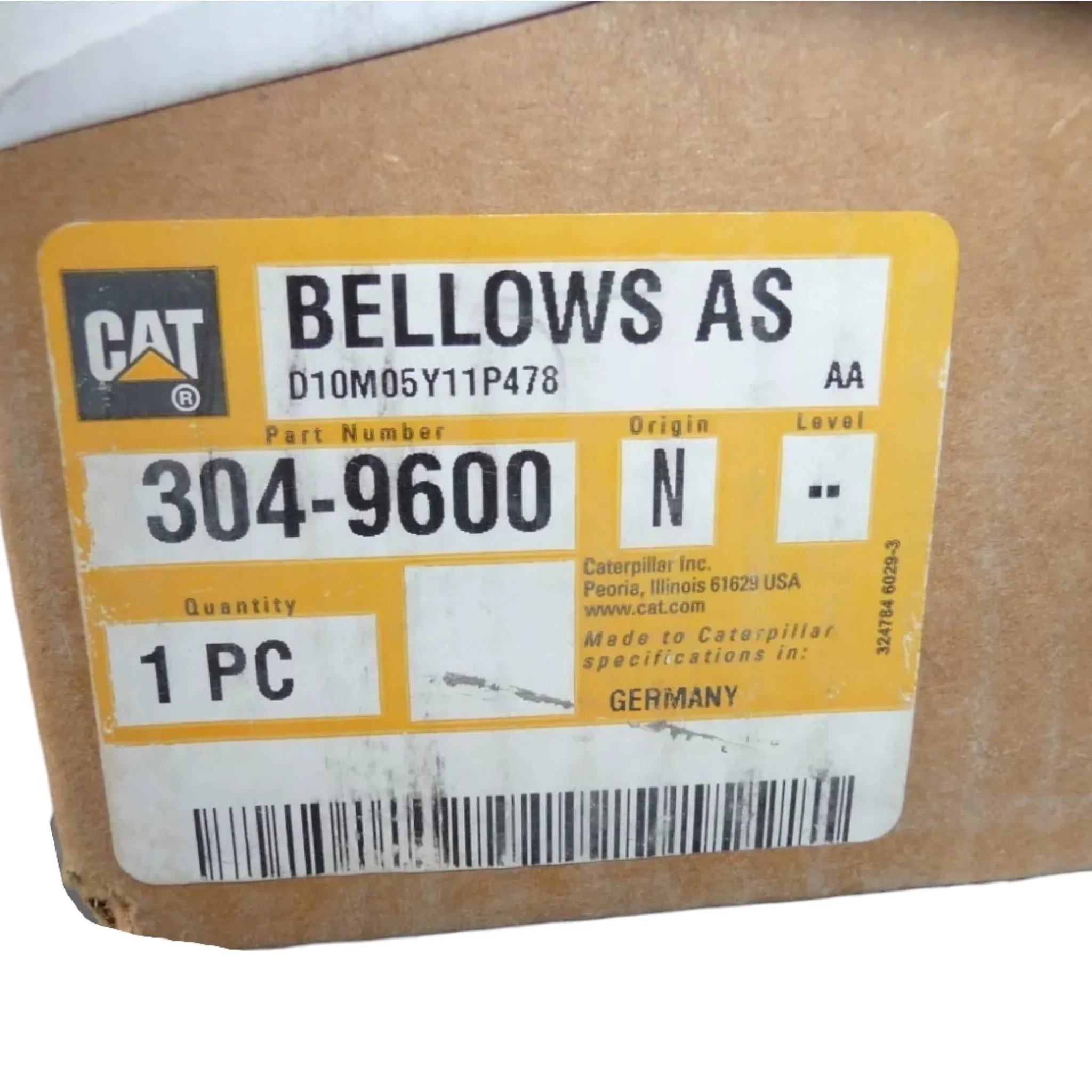 3049600 CAT Exhaust Bellows Assembly