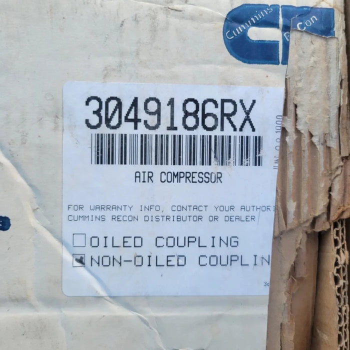 3049186RX Genuine Cummins Air Compressor