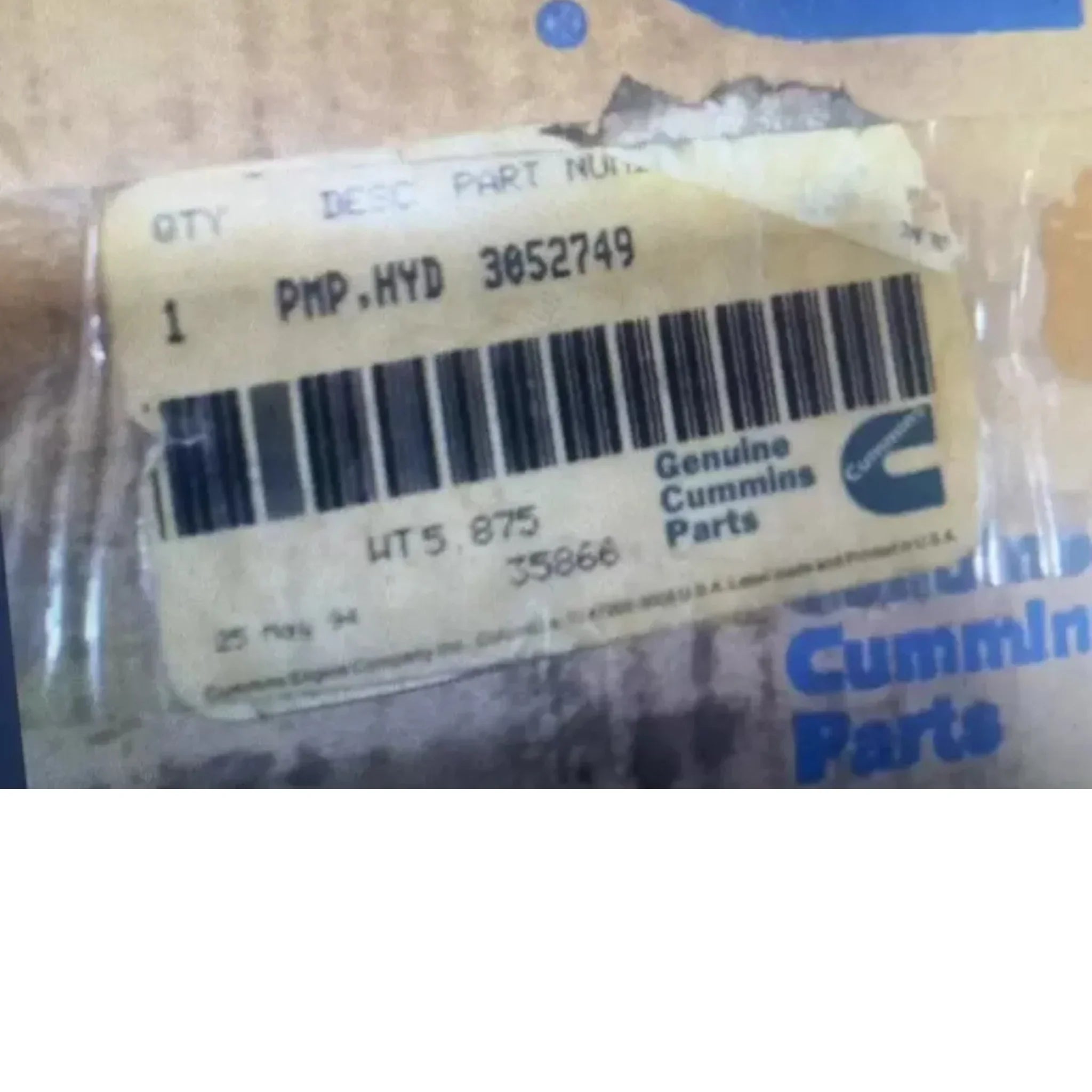 X-217637-T Genuine Haldex Twin Disc Pump