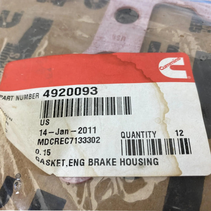 3069151 Genuine Cummins Engine Brake Housing Gasket