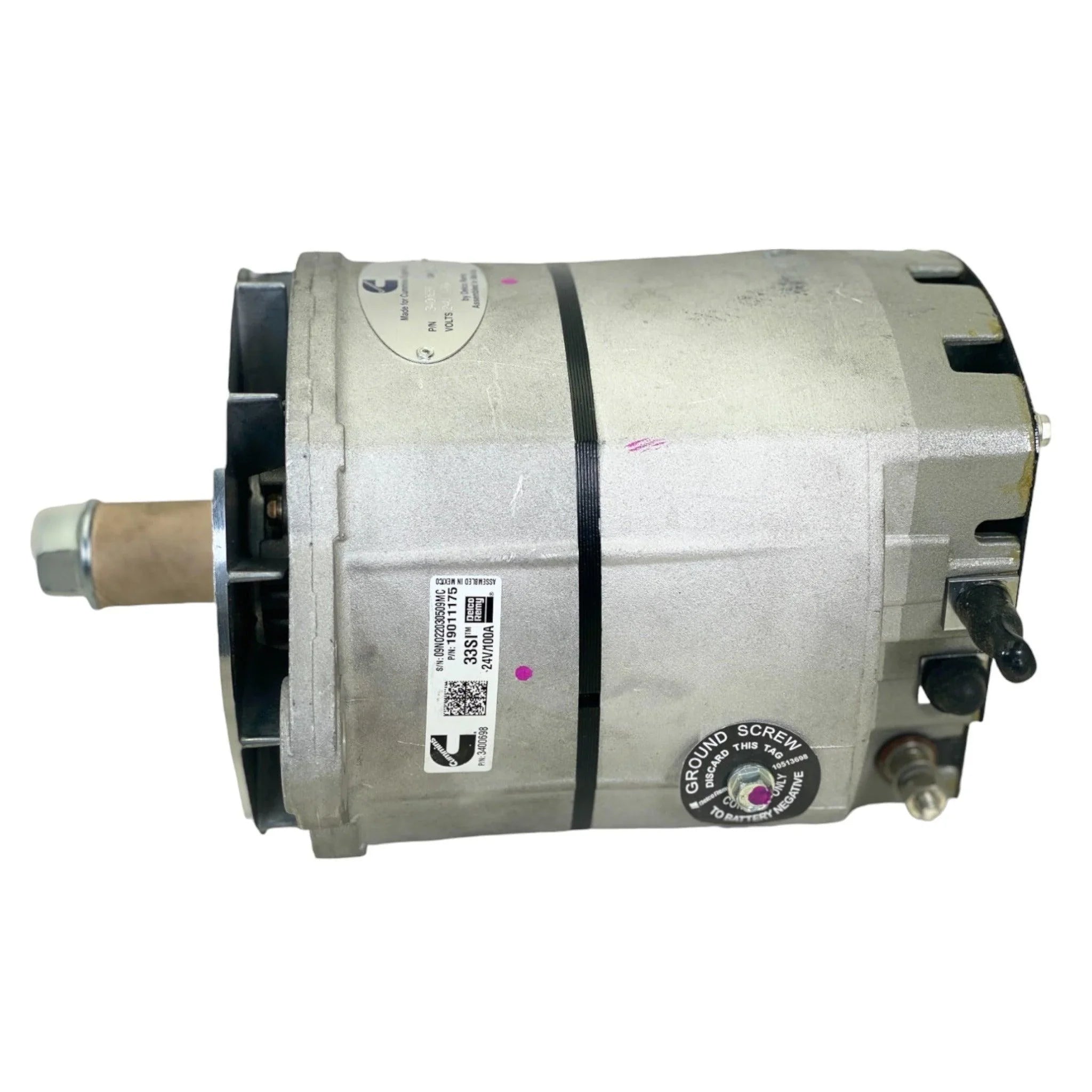 4955579 Genuine Cummins Alternator 33SI 24V 100A