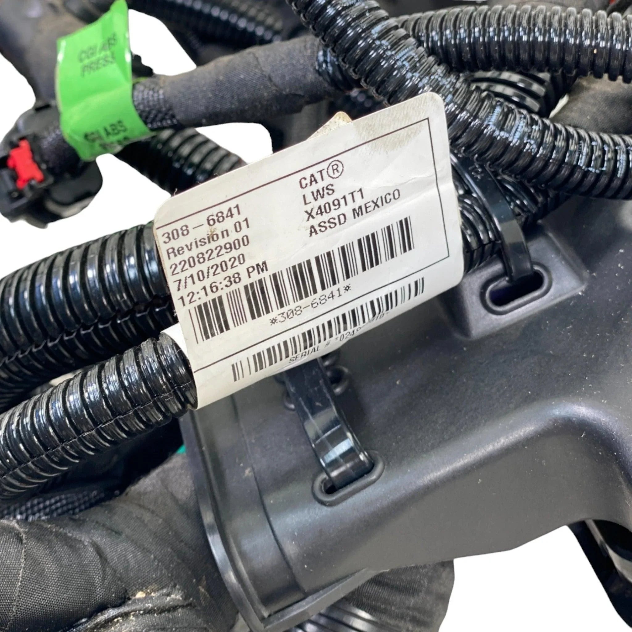 308-6841 Genuine Cat Harness Assembly For C13