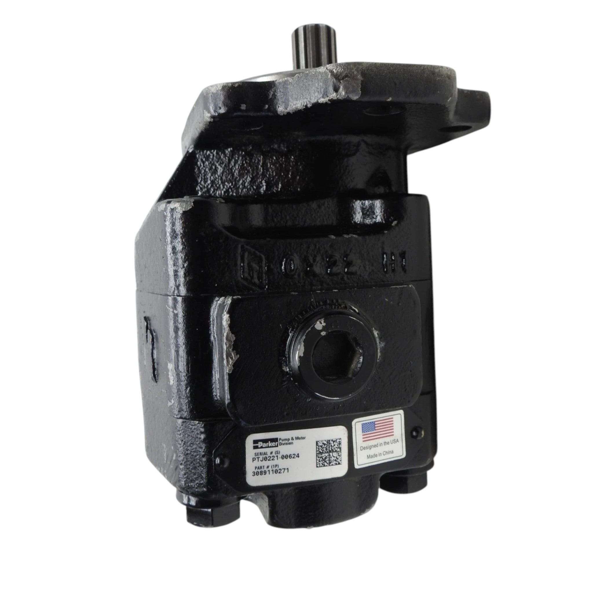 1132810 Genuine Parker P20 Gear Pump Bi-Rot Sae B 7/8