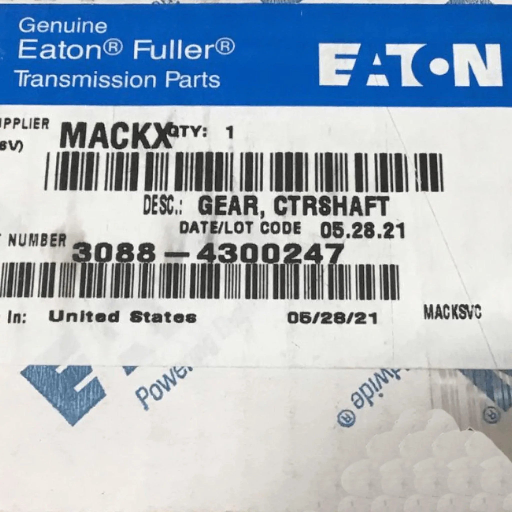 3088-4300247 Genuine Volvo/Mack Countershaft Gear - Truck To Trailer