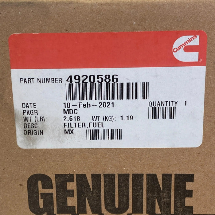 3101546 Genuine Cummins Fuel Filter