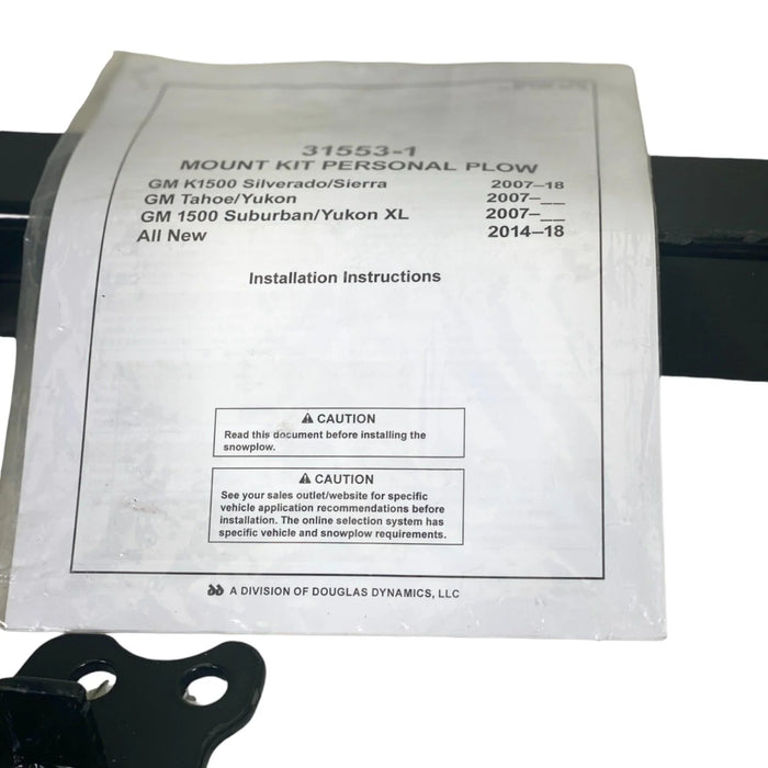 31553-1 Genuine Western Plow Defender Mount Kit