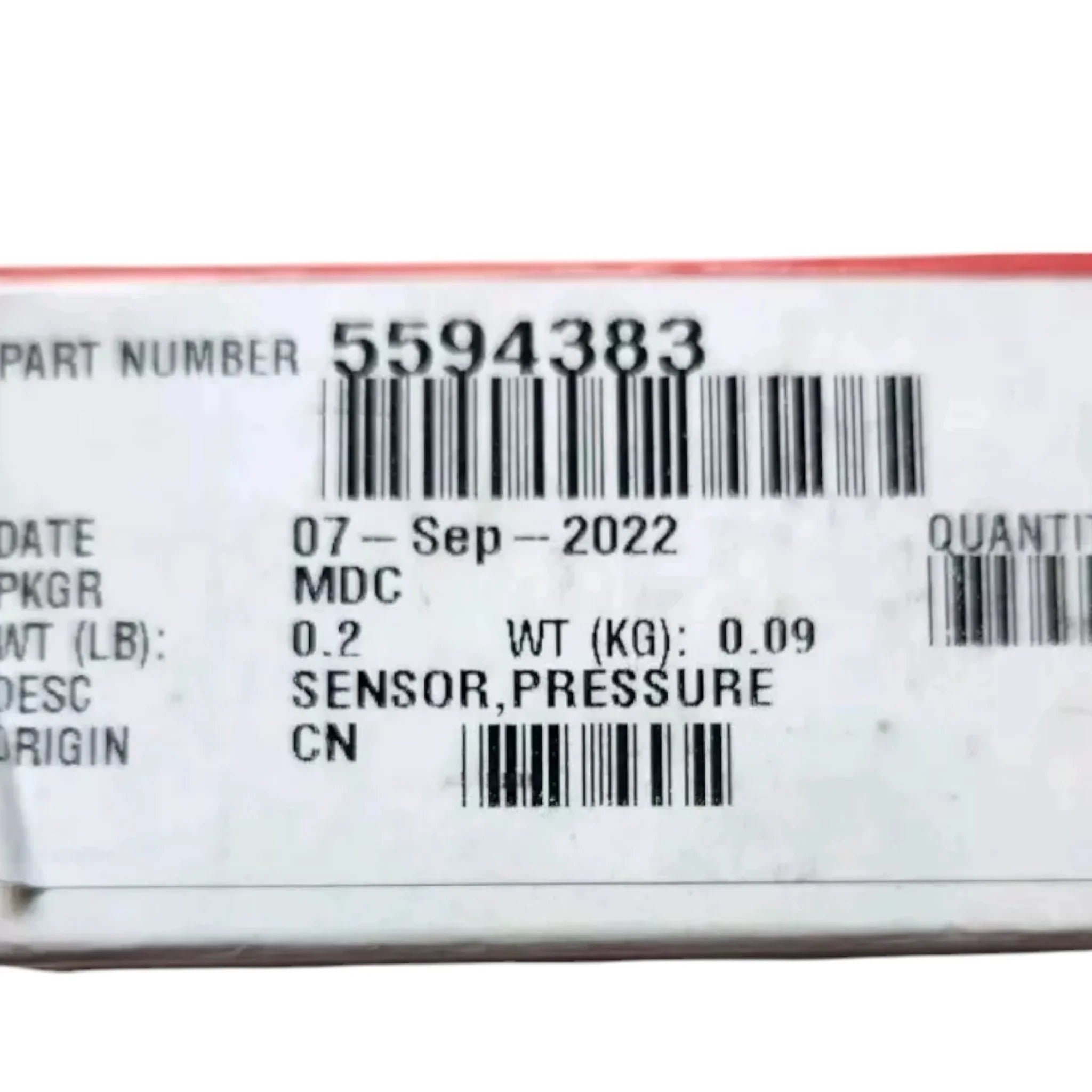 3160538 Genuine Cummins Pressure Sensor