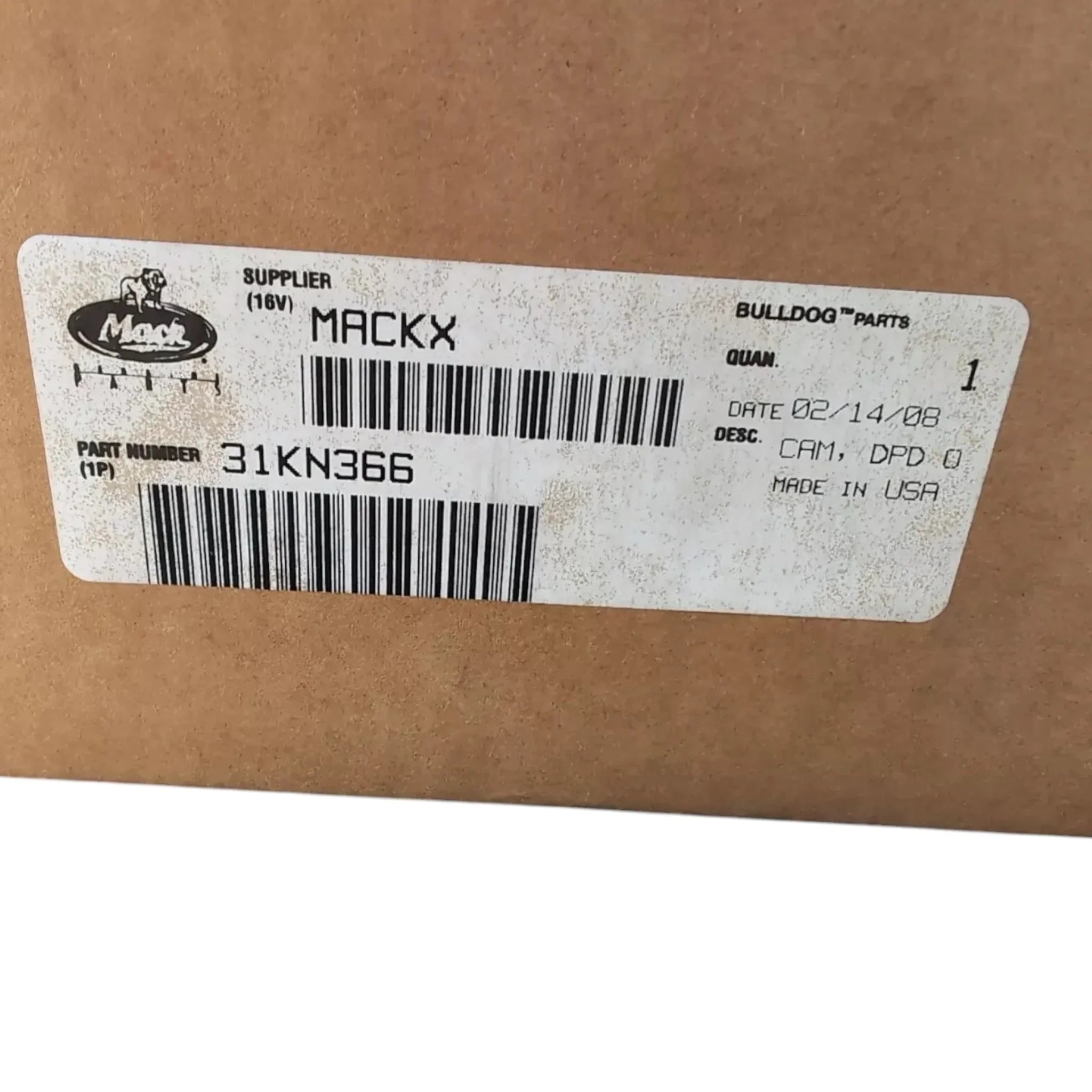 25130383 Genuine Mack Outer Power Divider Cam
