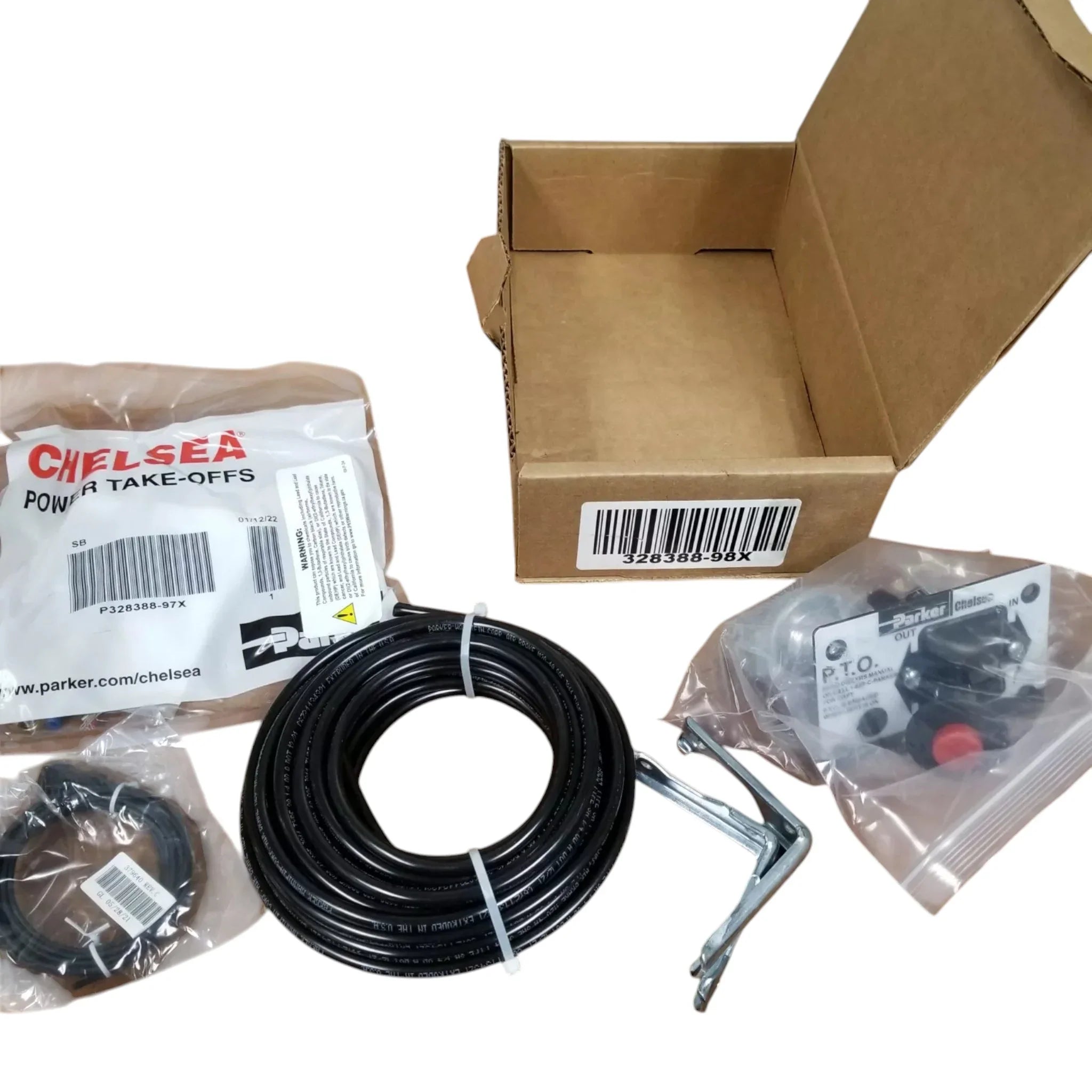 328388-98X Genuine Chelsea Power Take Off Air Shift Cylinder Installation Kit