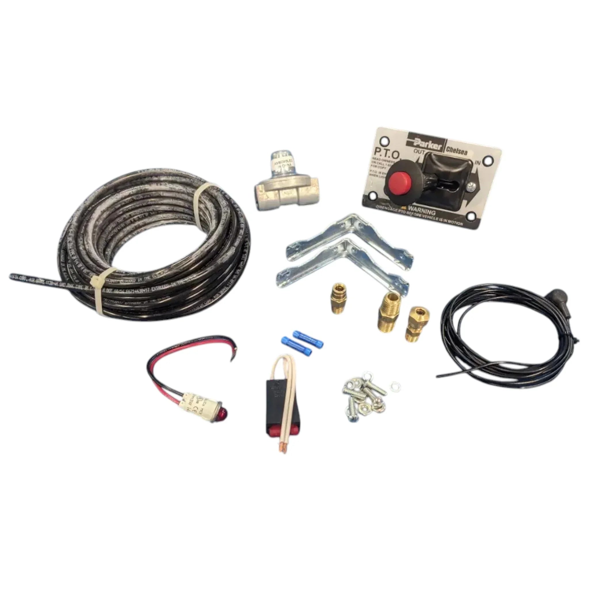 328388-98X Genuine Chelsea Power Take Off Air Shift Cylinder Installation Kit
