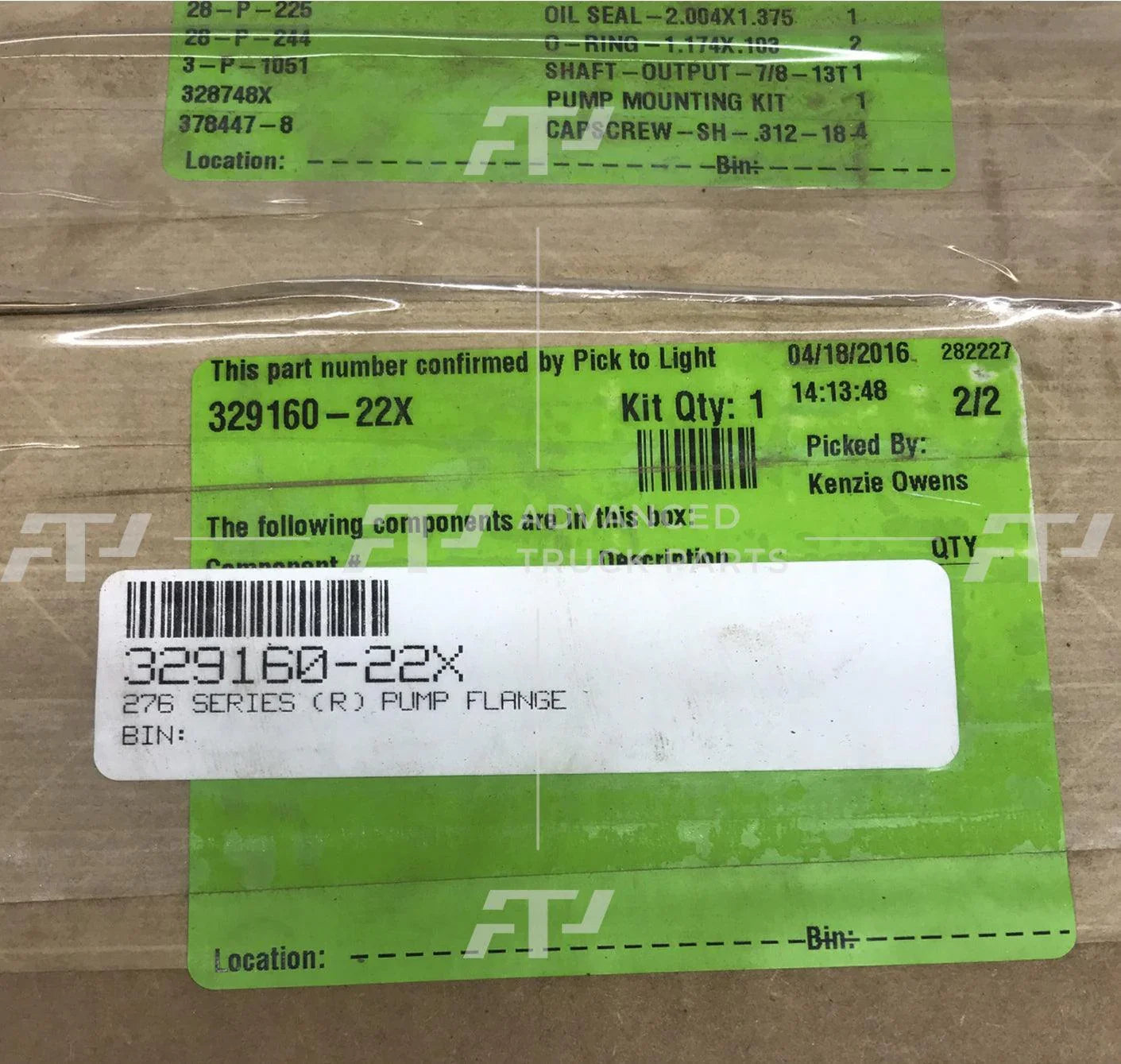 329160-22X Parker Chelsea Pto Power Take Off 277 Xd To Xr Flange Conversion Kit